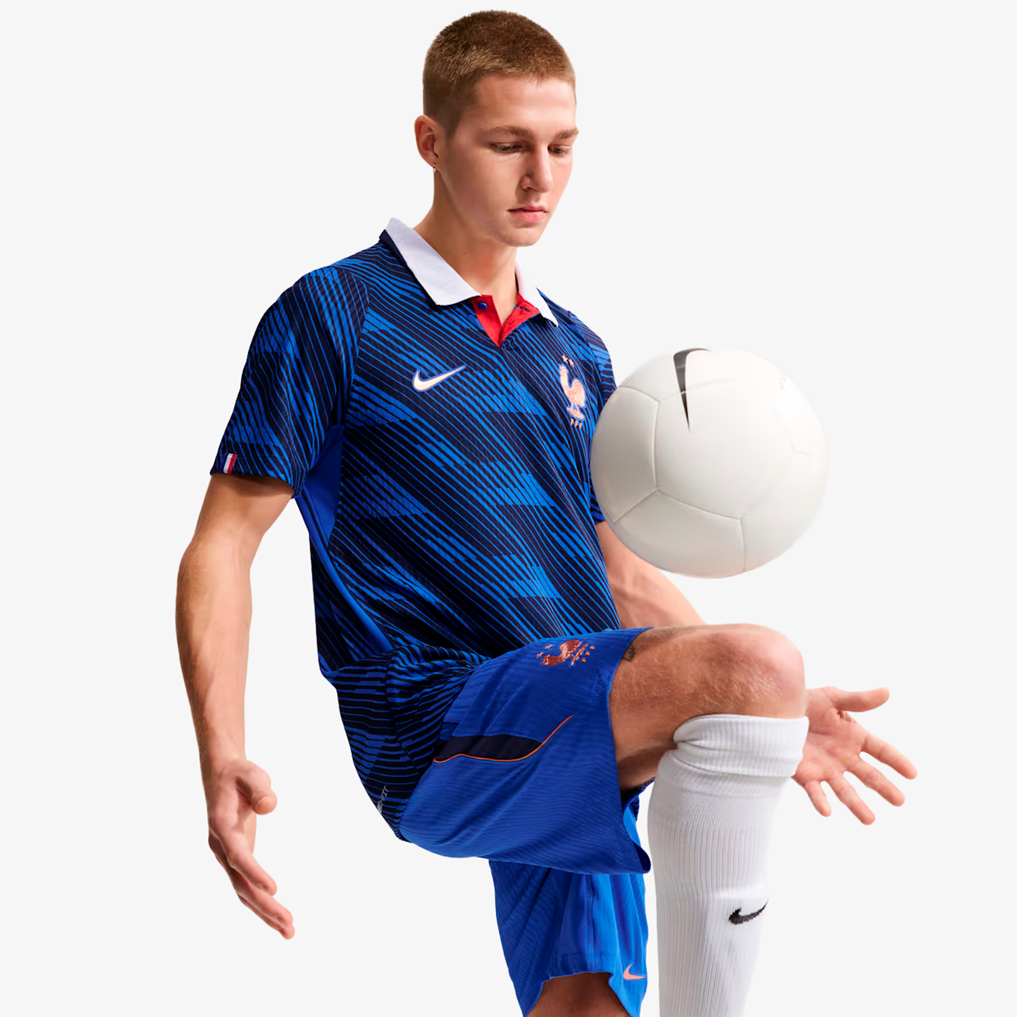 Camiseta Authentic Francia Primera Equipación 2026 - Hombre