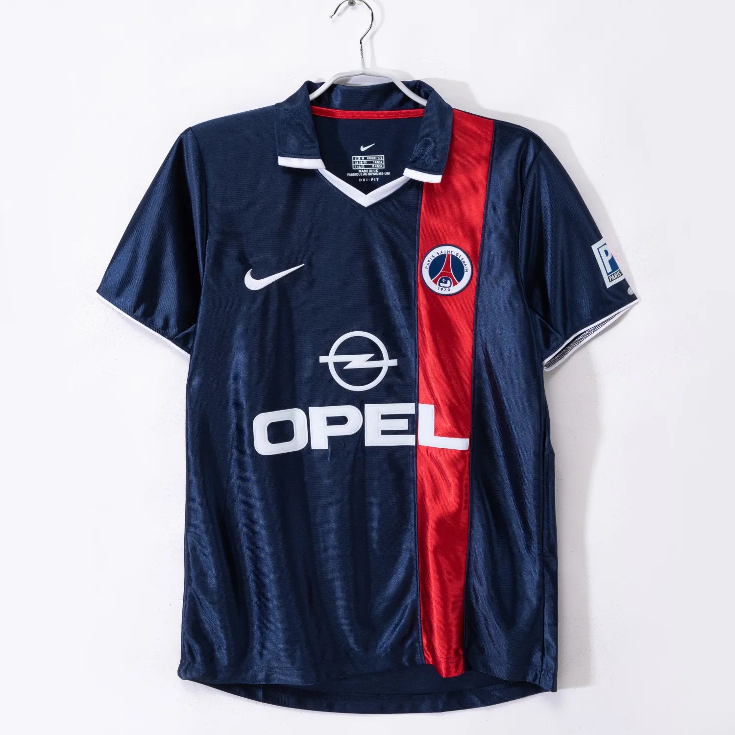 Camiseta Retro Paris Saint-Germain Primera Equipación 2001/02 - Hombre