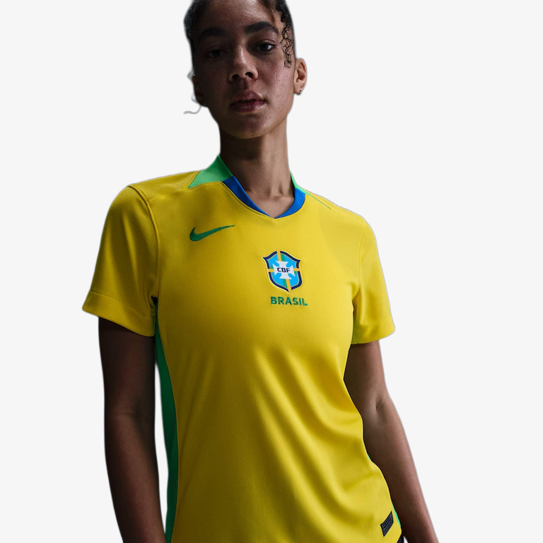 Camiseta Brasil Primera Equipación 2025/26 - Mujer