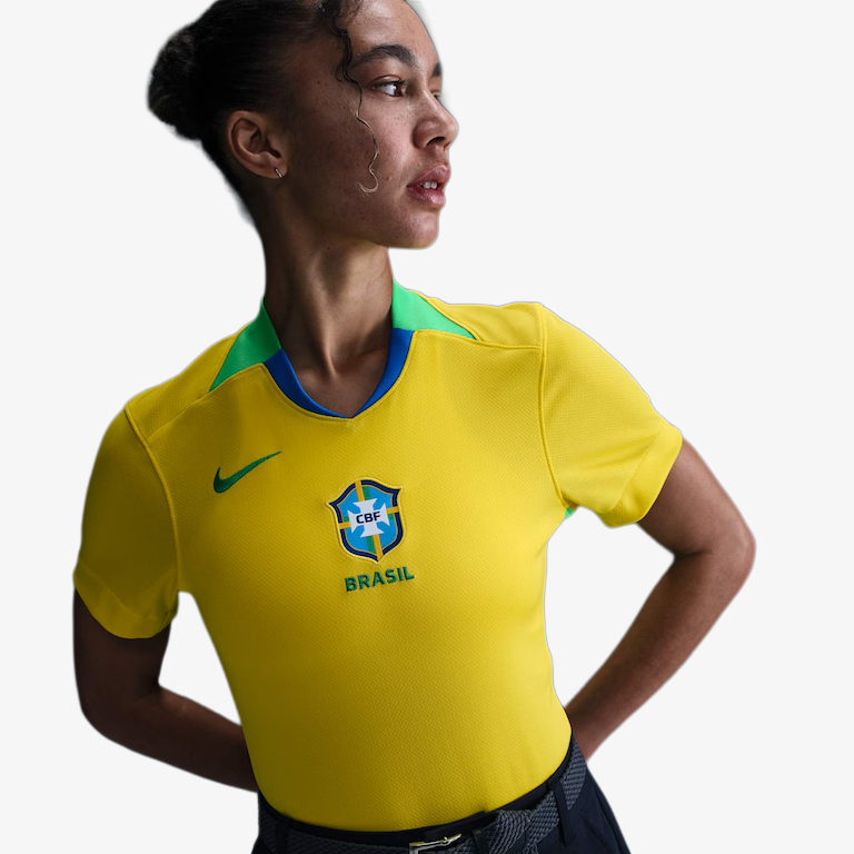 Camiseta Brasil Primera Equipación 2025/26 - Mujer