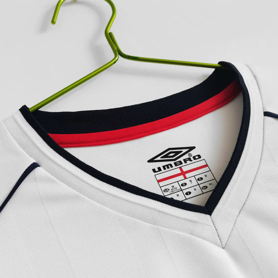 England Home Retro Shirt 2002 - Long Sleeve