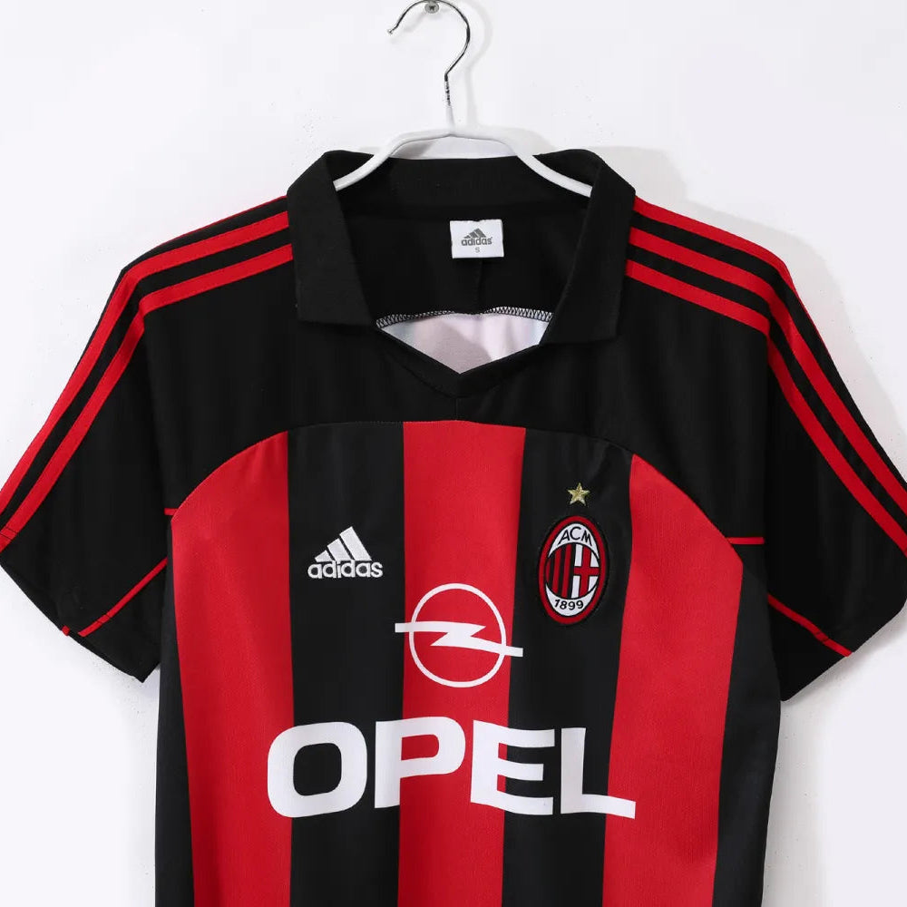 AC Milan 2000/02 Home Retro Shirt - Men