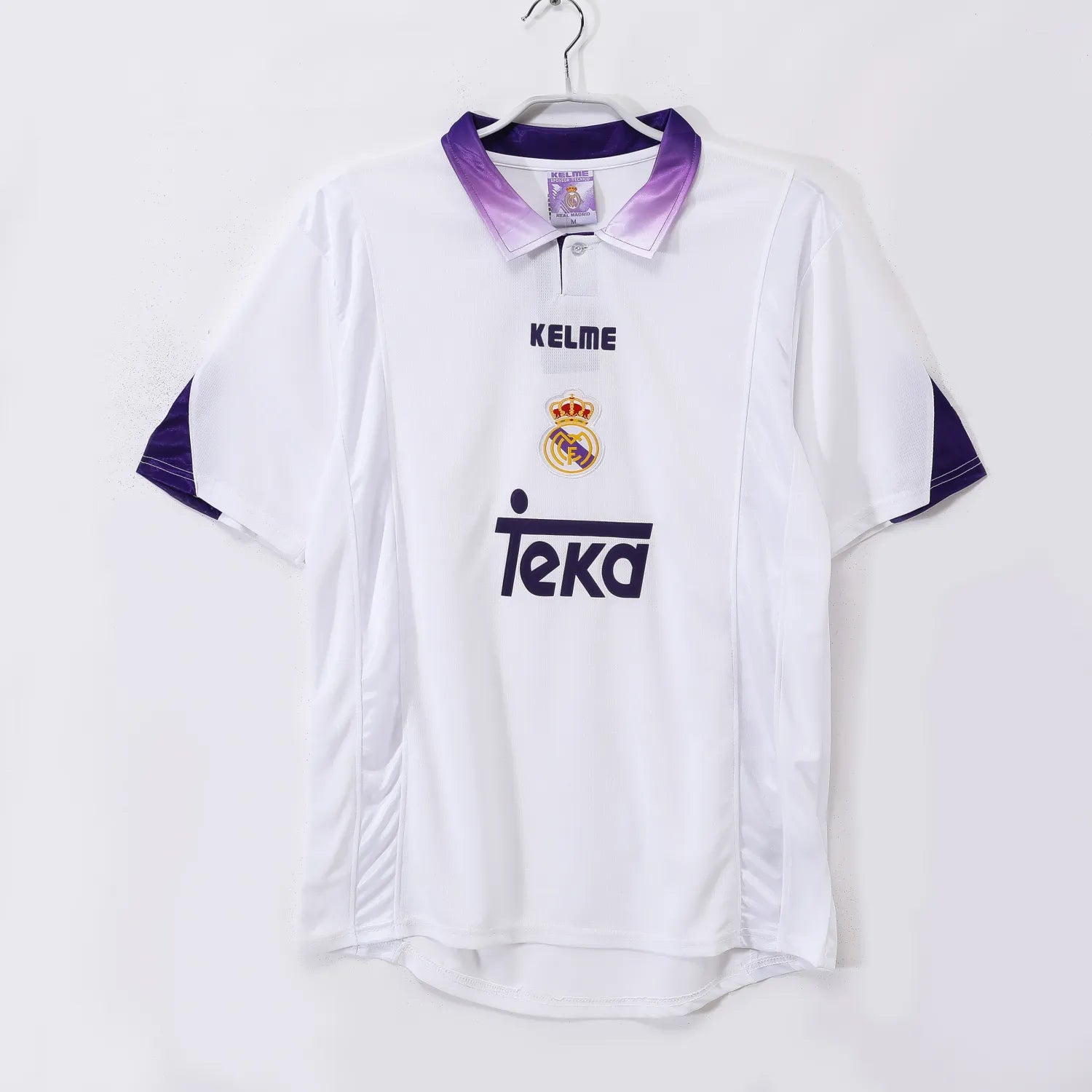 Maillot rétro domicile du Real Madrid 1997/98 - Homme