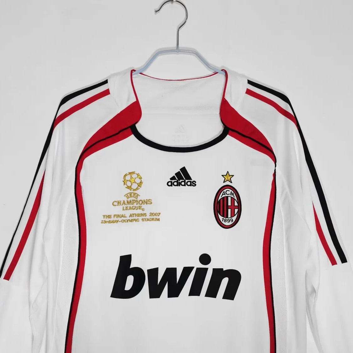 AC Milan 2006/07 Away Retro Shirt - Long Sleeve