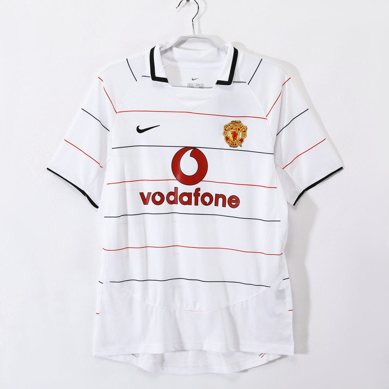 Camiseta Retro Manchester United Segunda Equipación 2003 - Hombre