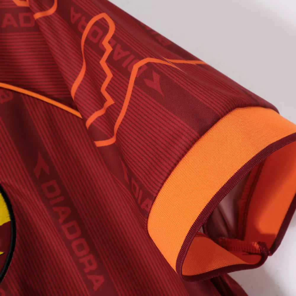 AS Roma Home Retro Shirt 1999/2000 – Men 