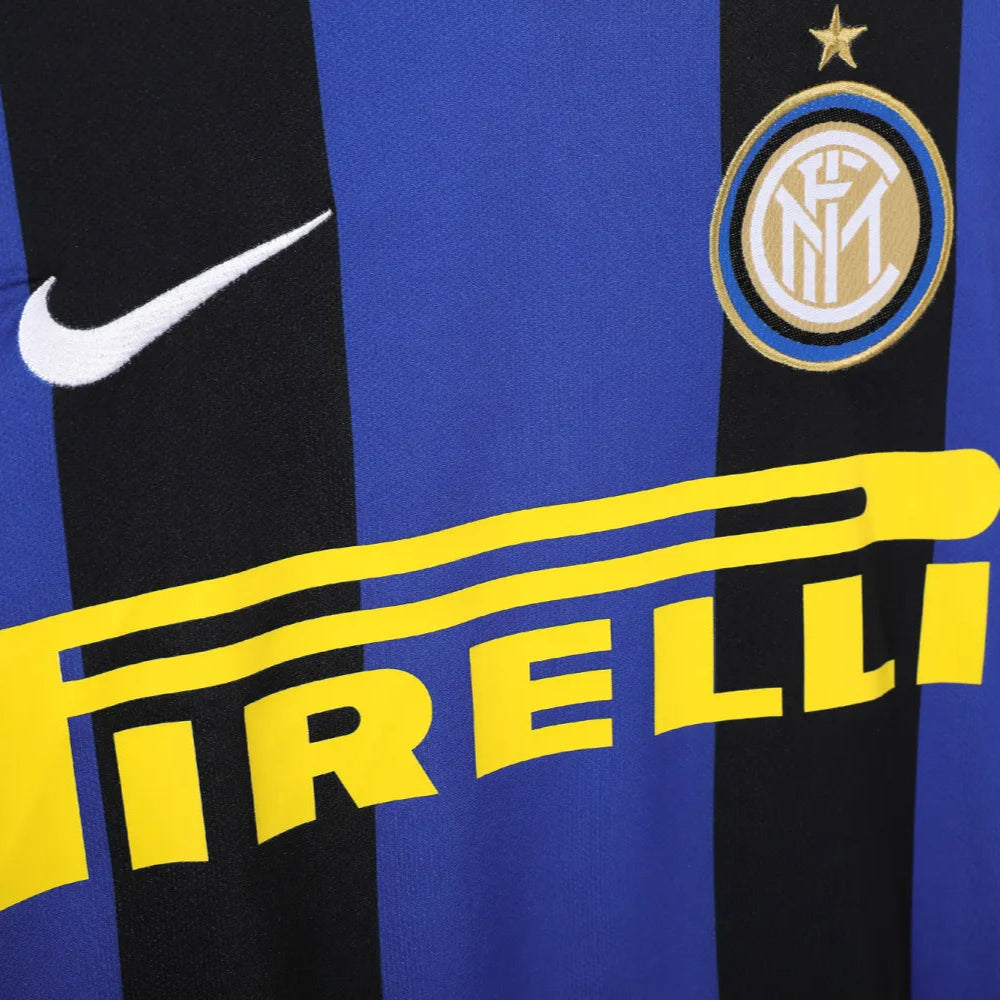 Maillot rétro domicile Inter Milan 2008/09 - Homme