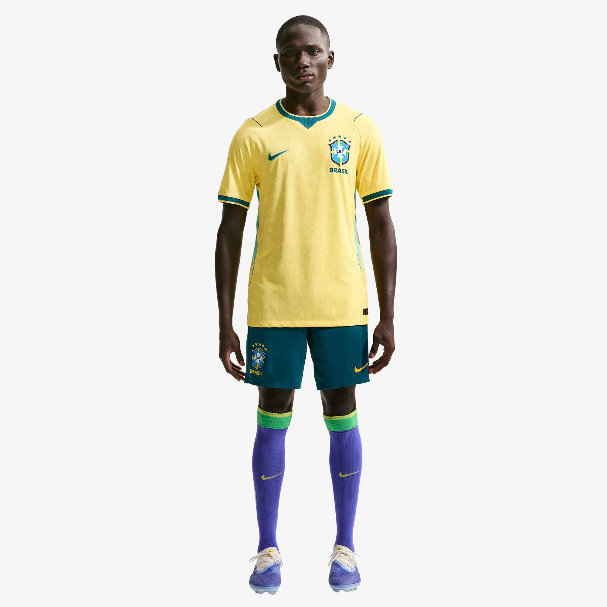 Camiseta Authentic Brasil Primera Equipación 2026 - Hombre