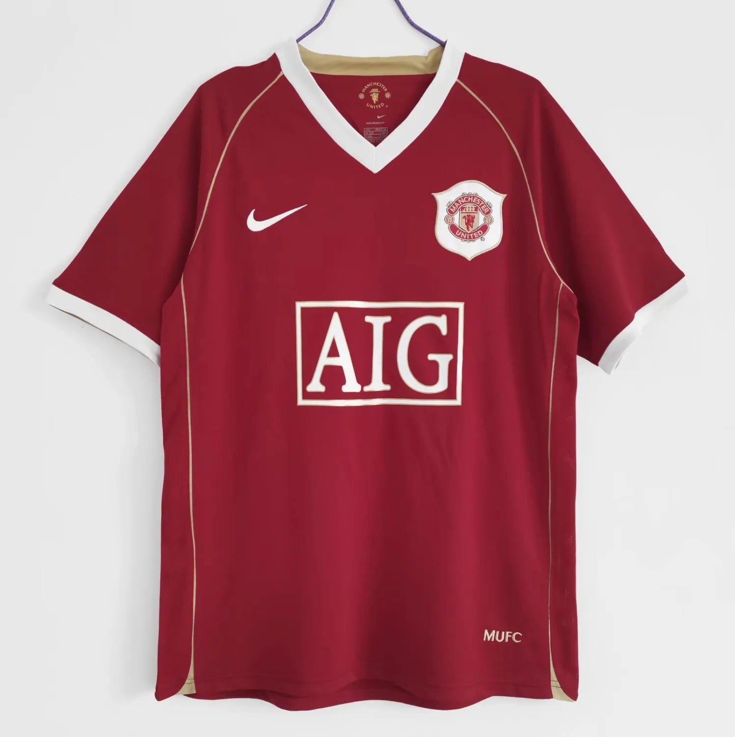 Camiseta Retro Manchester United Primera Equipación 2006/07 - Hombre