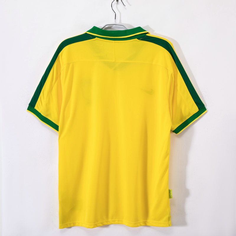 Camiseta Retro Brasil Primera Equipación 1997 - Hombre