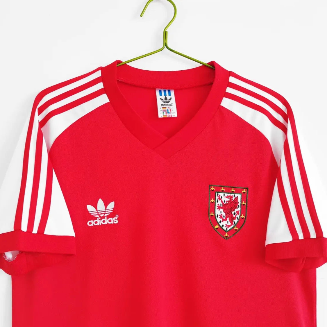 Camiseta Retro Gales Primera Equipación 1982 – Hombre