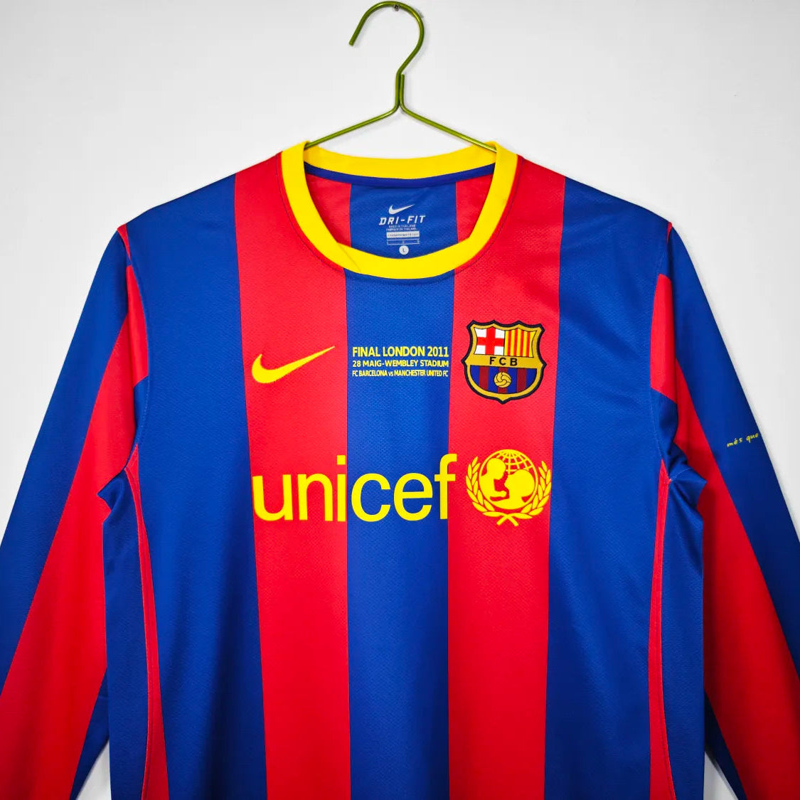 Barcelona 2010/11 Home Retro Shirt - Long Sleeve
