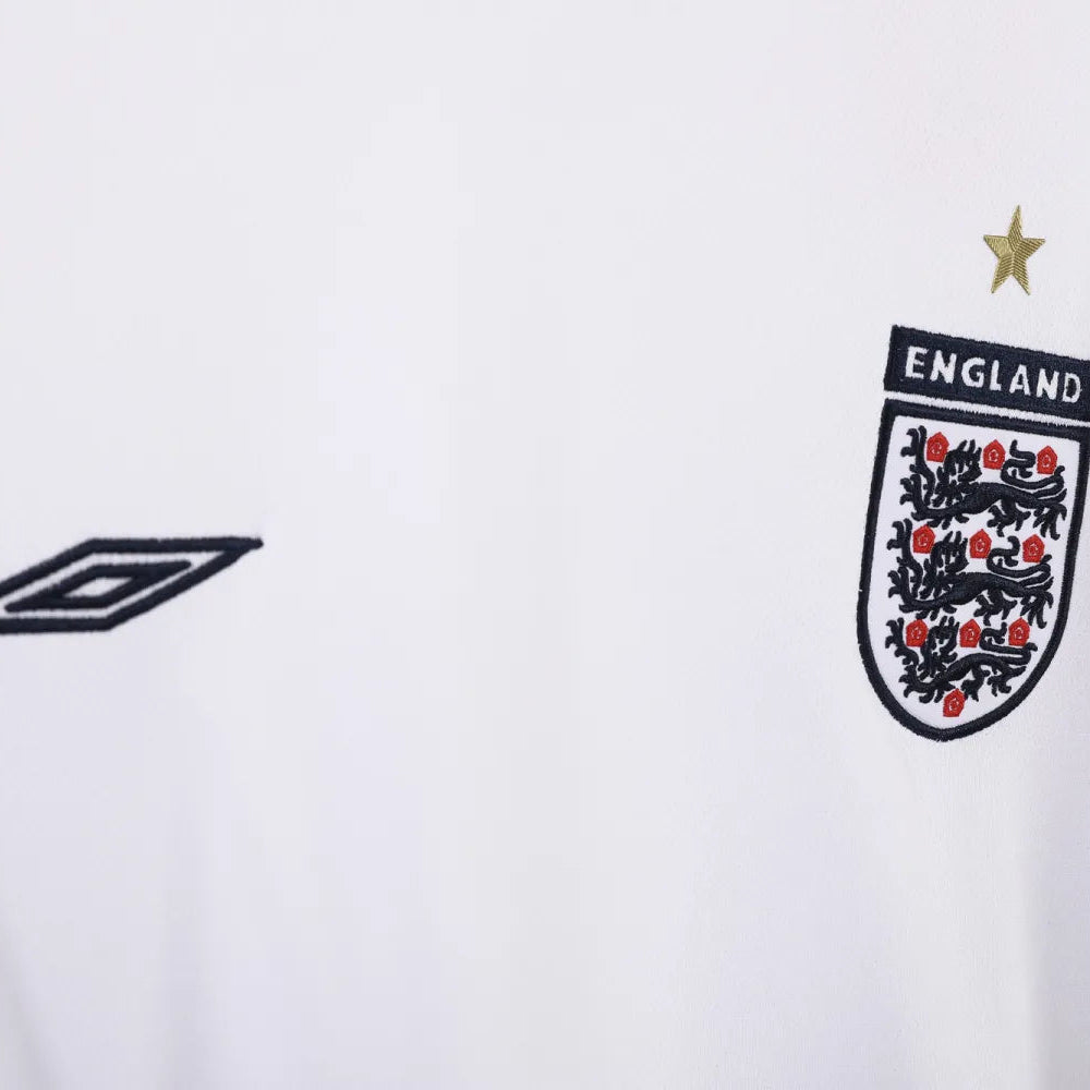 England Home Retro Shirt 2006 - Long Sleeve