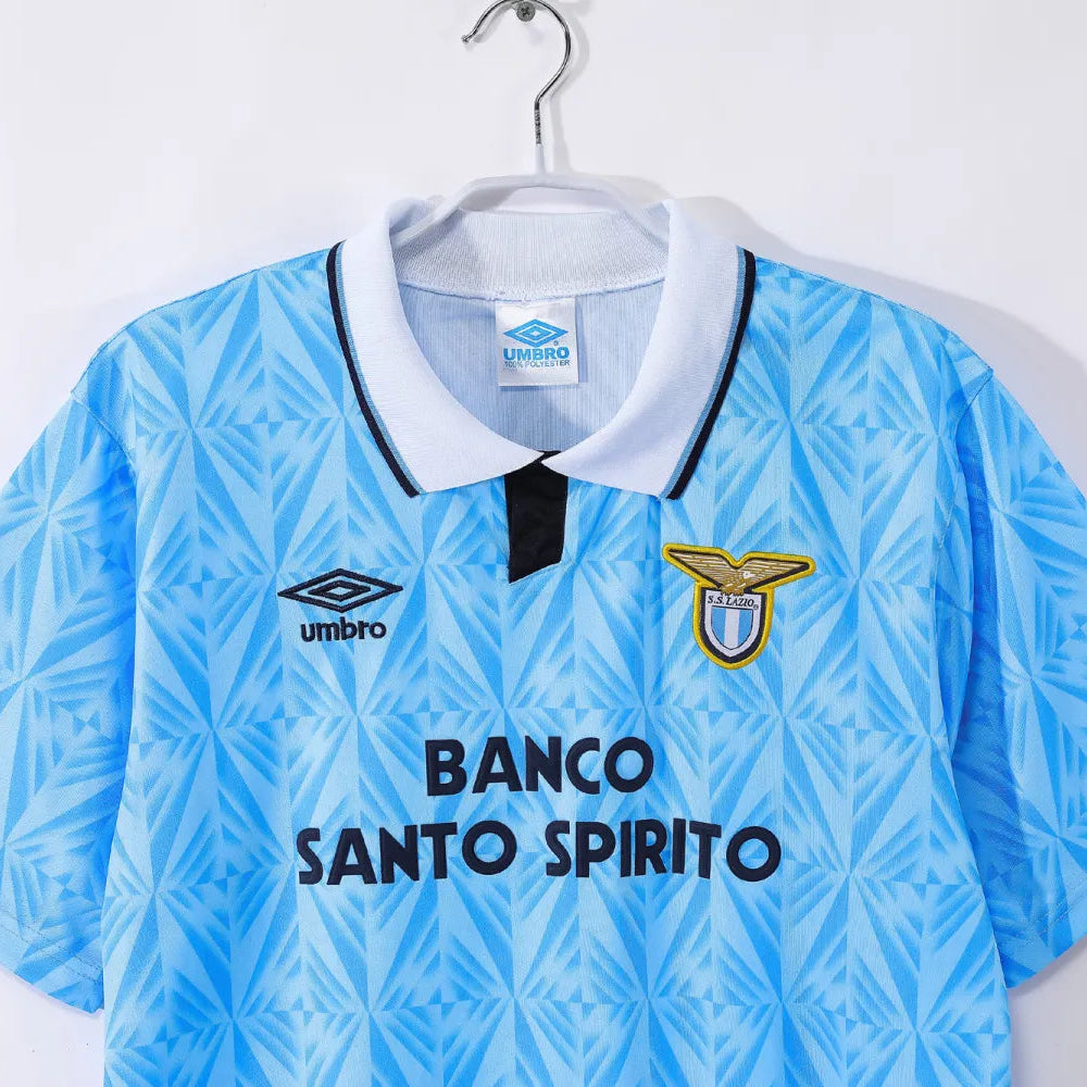 Maillot rétro domicile Lazio 1991/92 - Homme