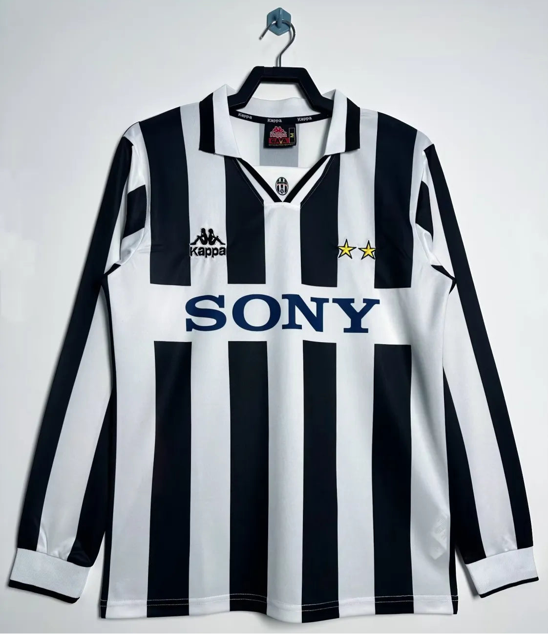 Juventus Home Retro Shirt 1995/96 - Long Sleeve