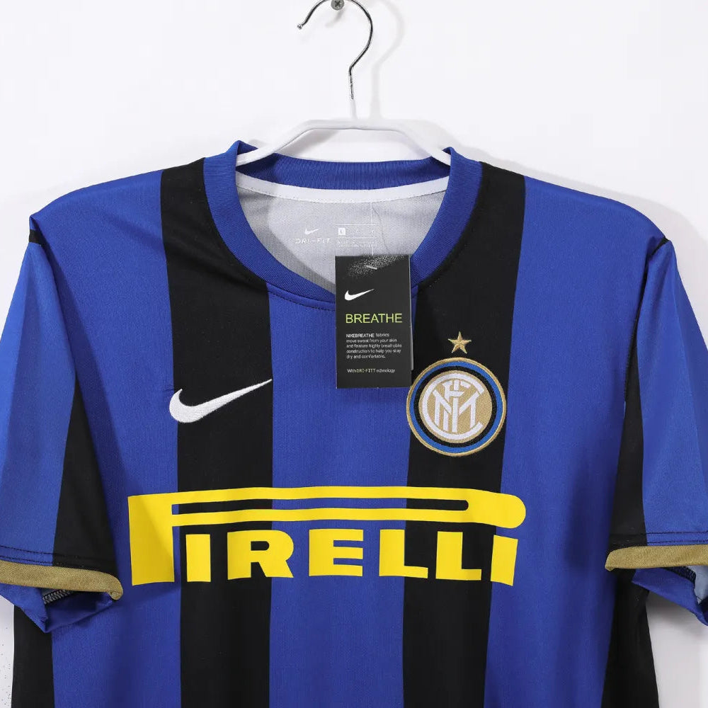 Maillot rétro domicile Inter Milan 2008/09 - Homme