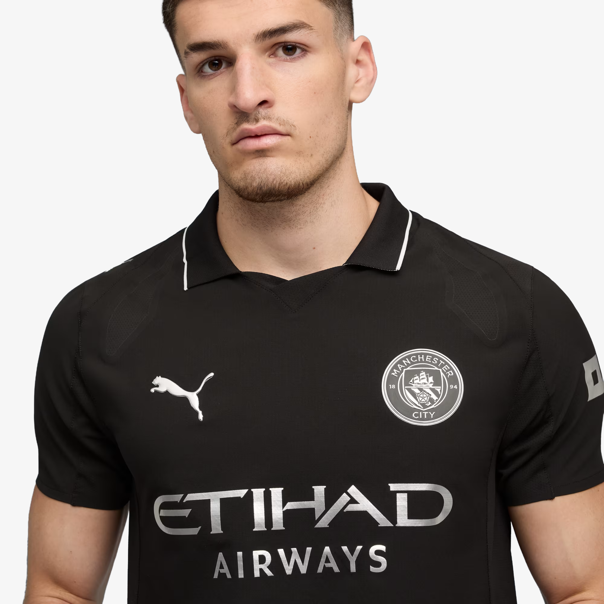 Camiseta Authentic Manchester City Segunda Equipación 2025/26 - Hombre