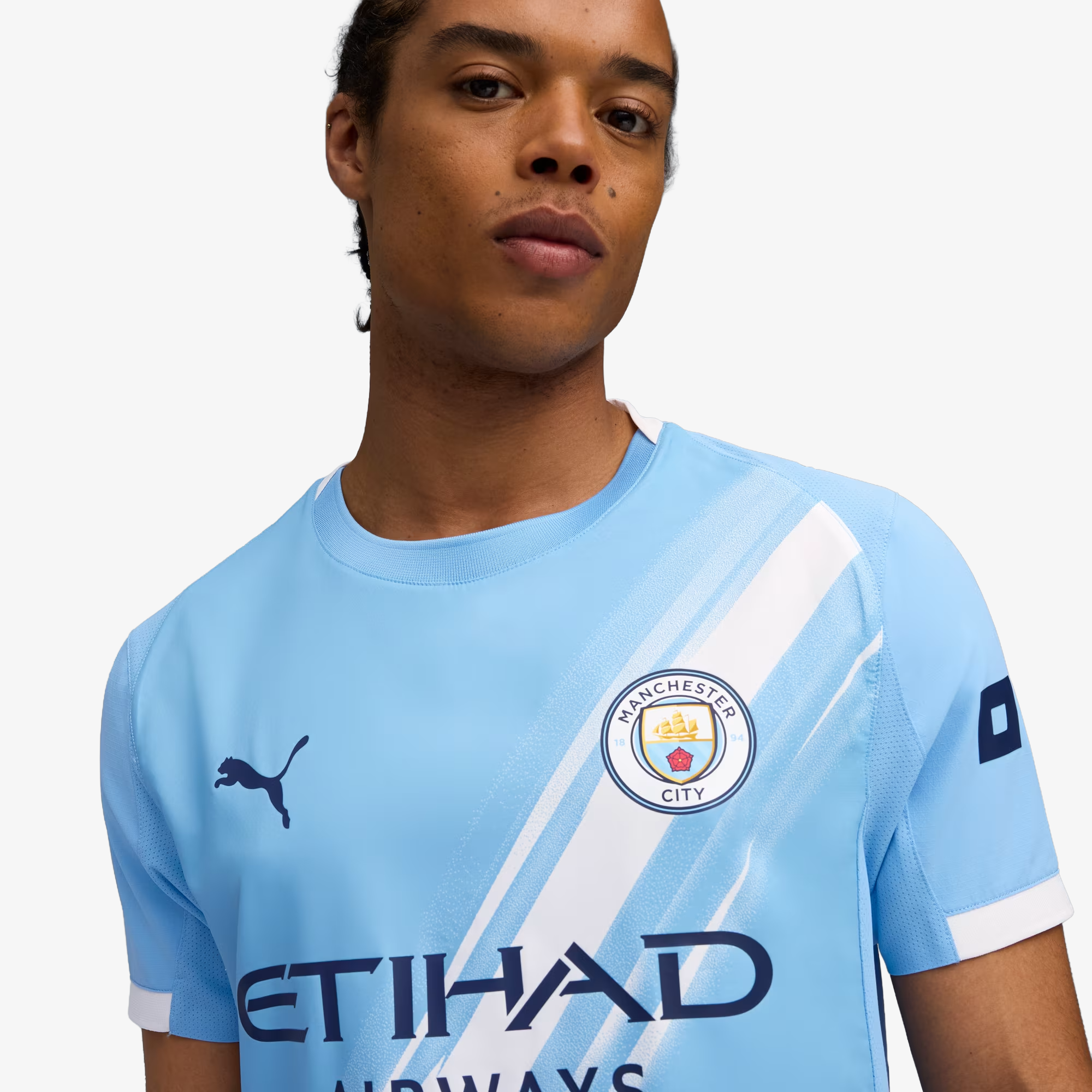 Camiseta Authentic Manchester City Primera Equipación 2025/26 - Hombre
