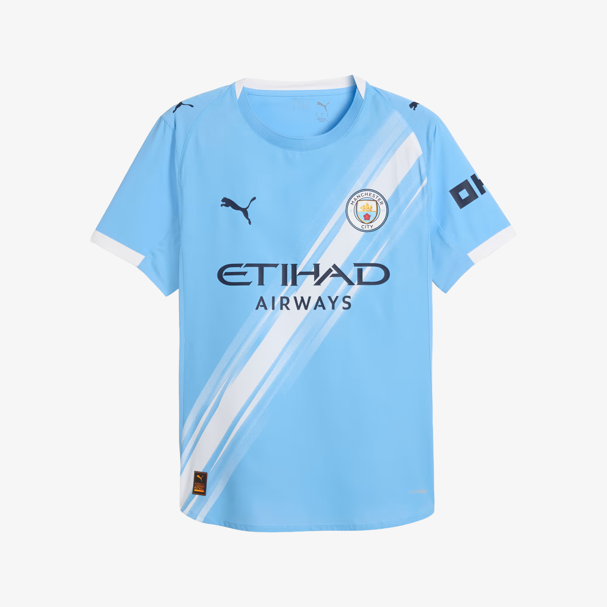 Camiseta Authentic Manchester City Primera Equipación 2025/26 - Hombre