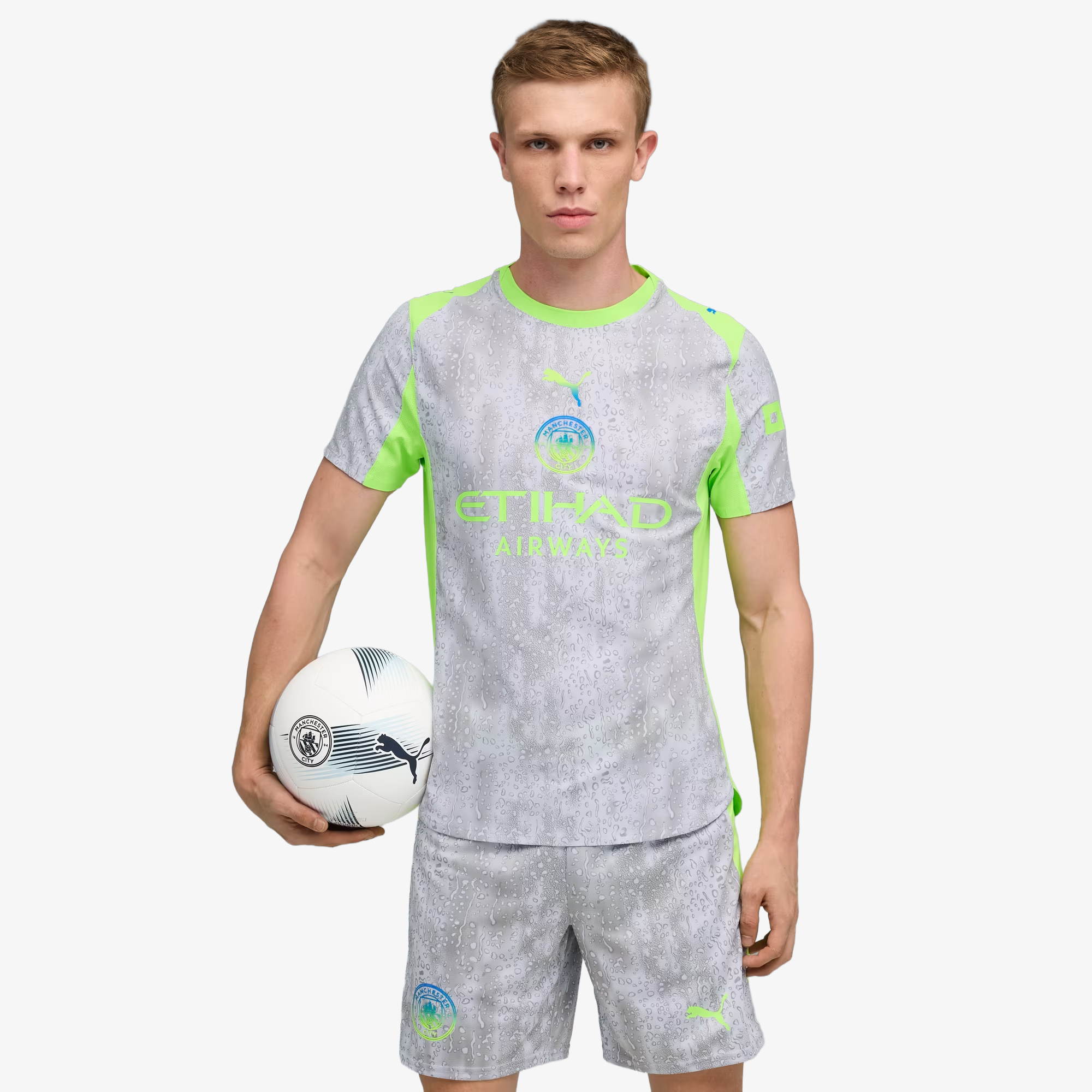 Camiseta Authentic Manchester City Tercera Equipación 2025/26 - Hombre