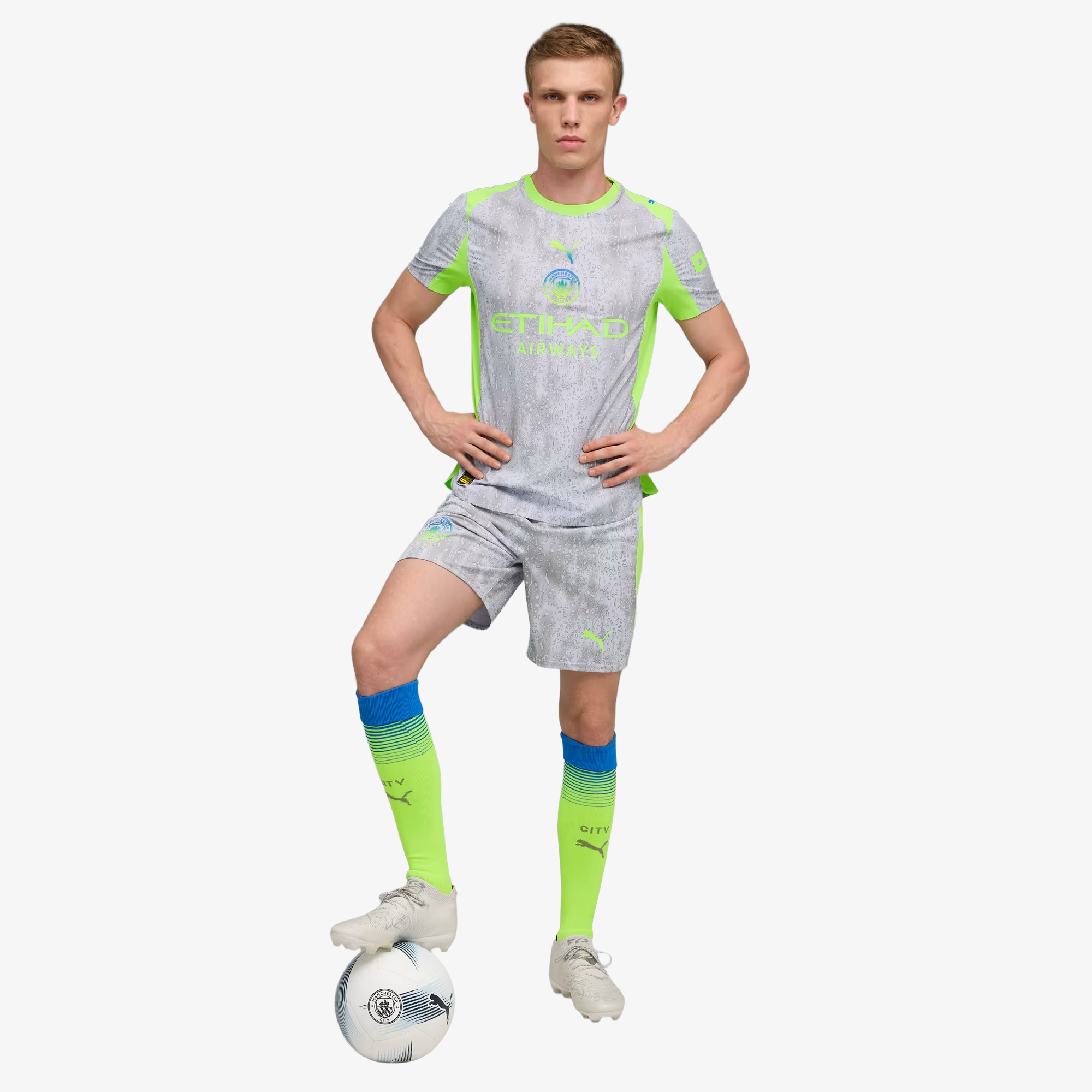 Camiseta Authentic Manchester City Tercera Equipación 2025/26 - Hombre