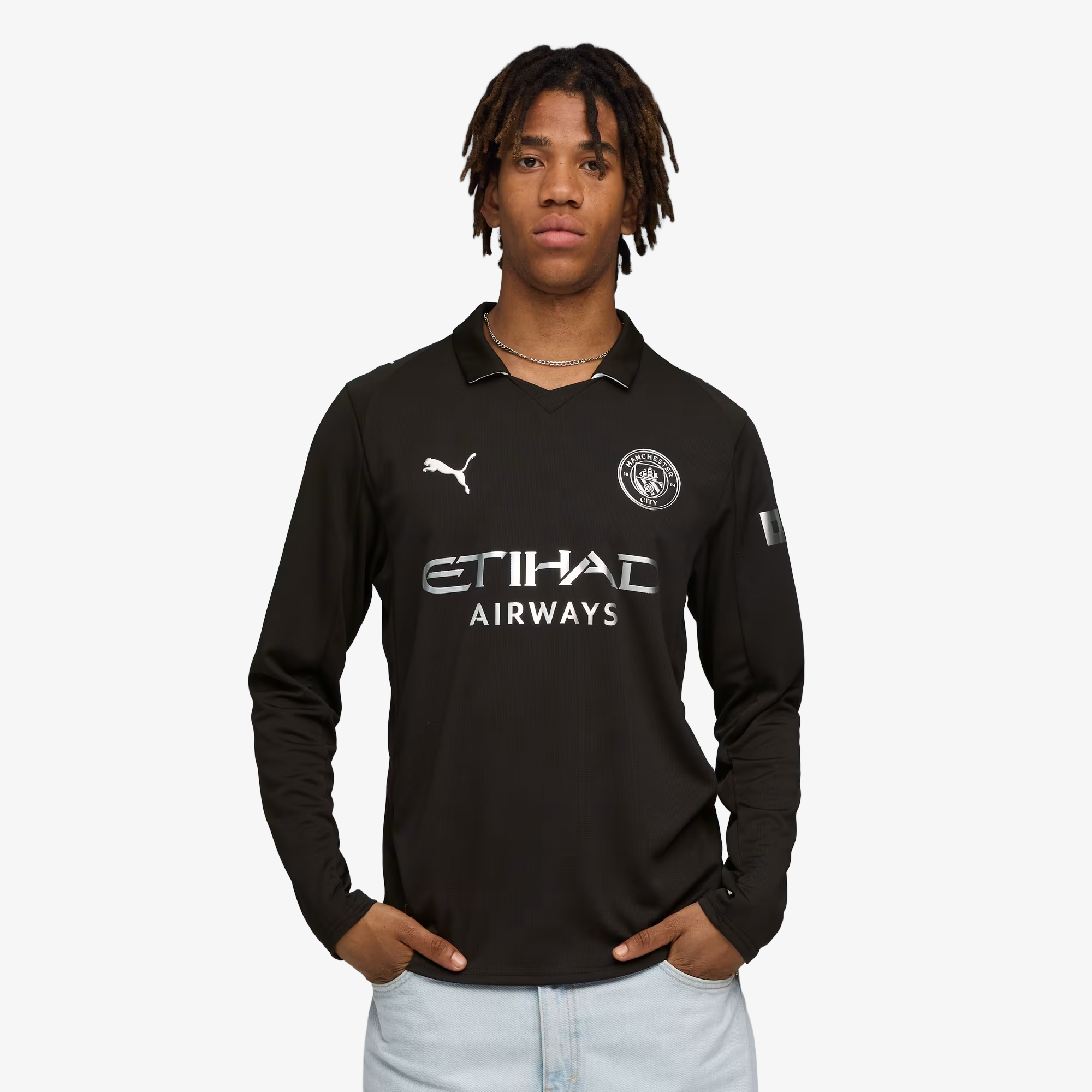 Camiseta Manchester City Tercera Equipación 2025/26 - Manga Larga