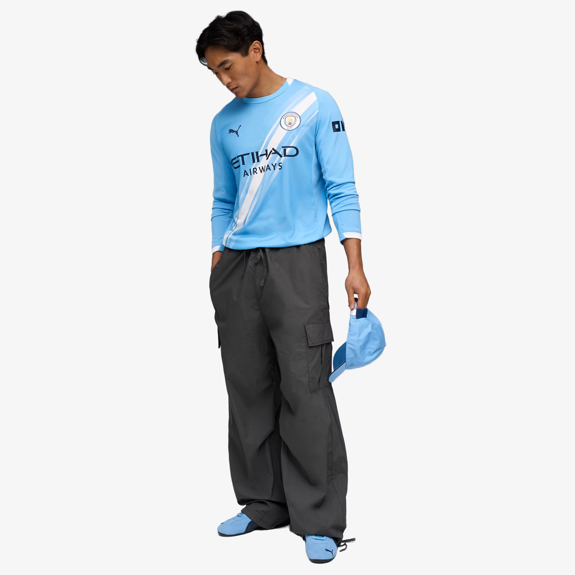 Camiseta Manchester City Primera Equipación 2025/26 - Manga Larga