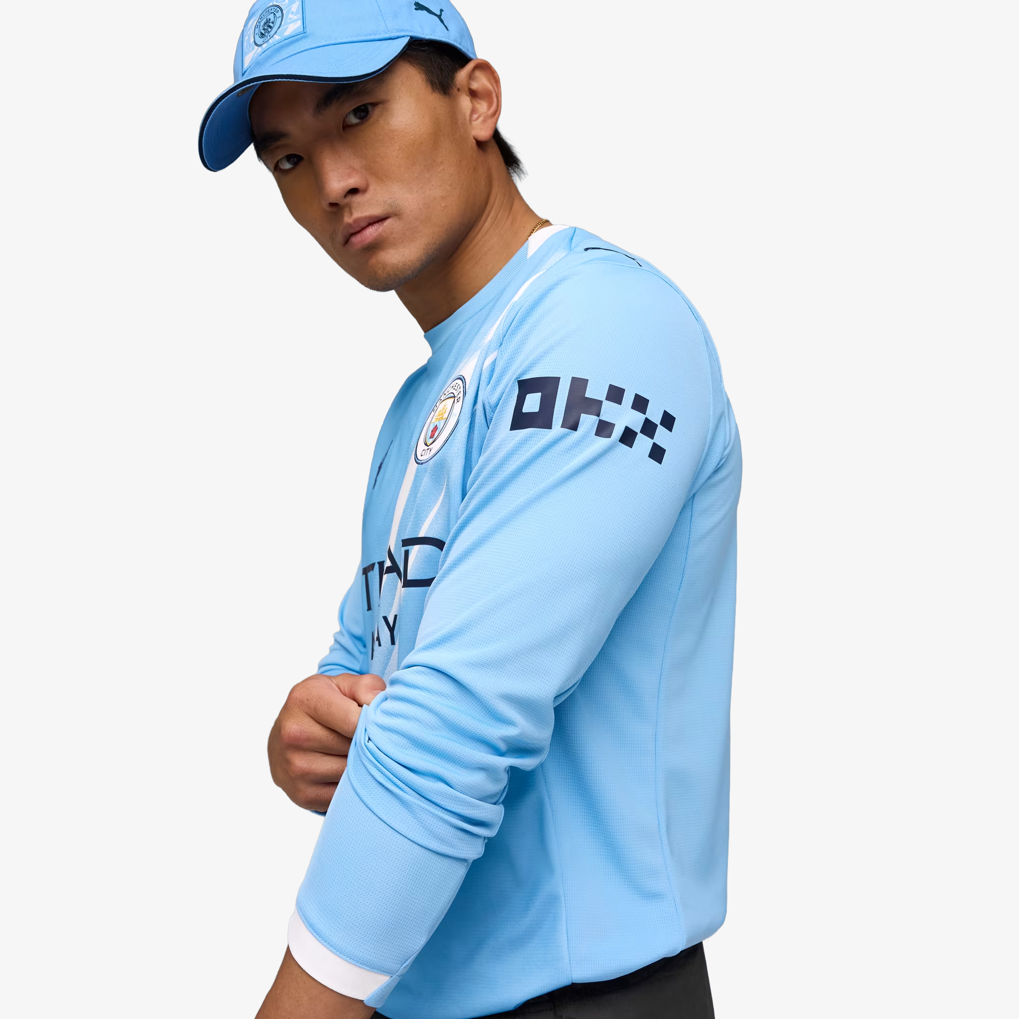 Camiseta Manchester City Primera Equipación 2025/26 - Manga Larga