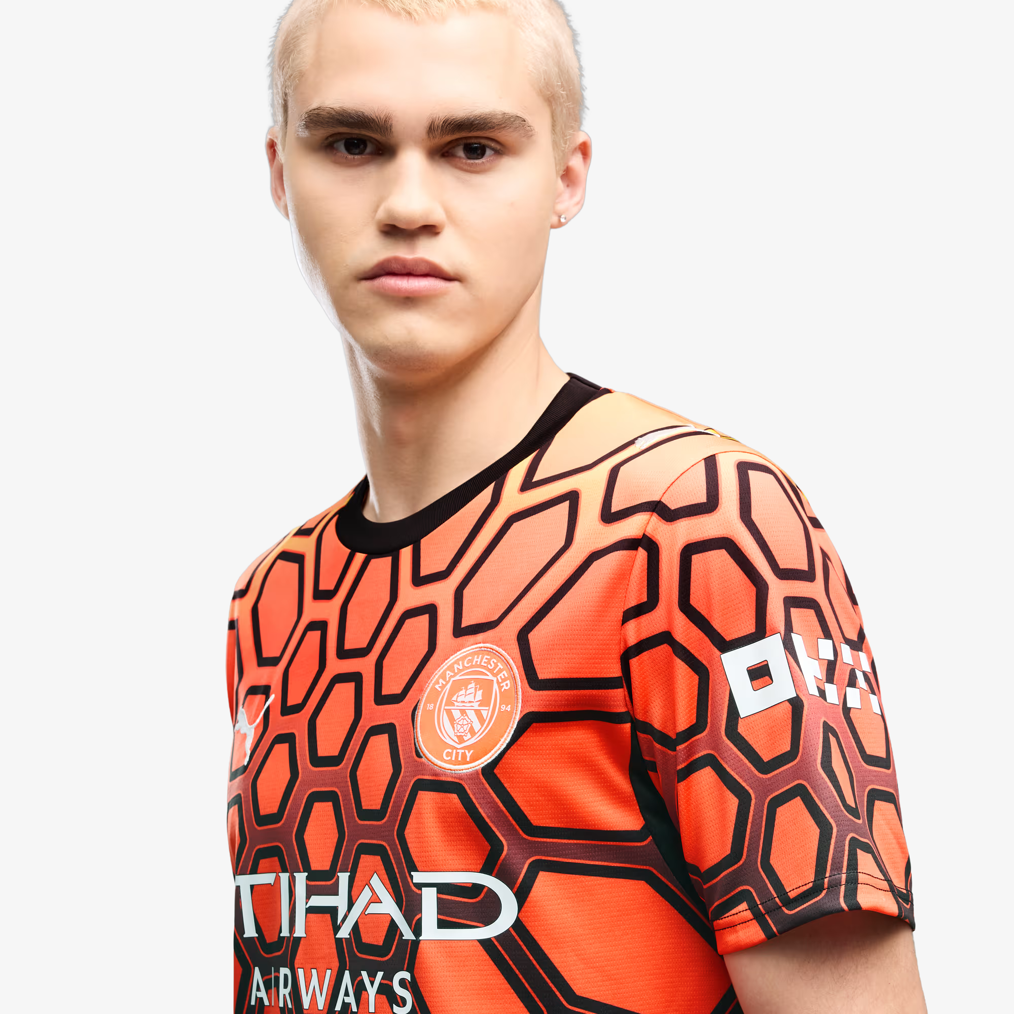 Camisa Goleiro Manchester City 2026/27 Laranja - Masculino