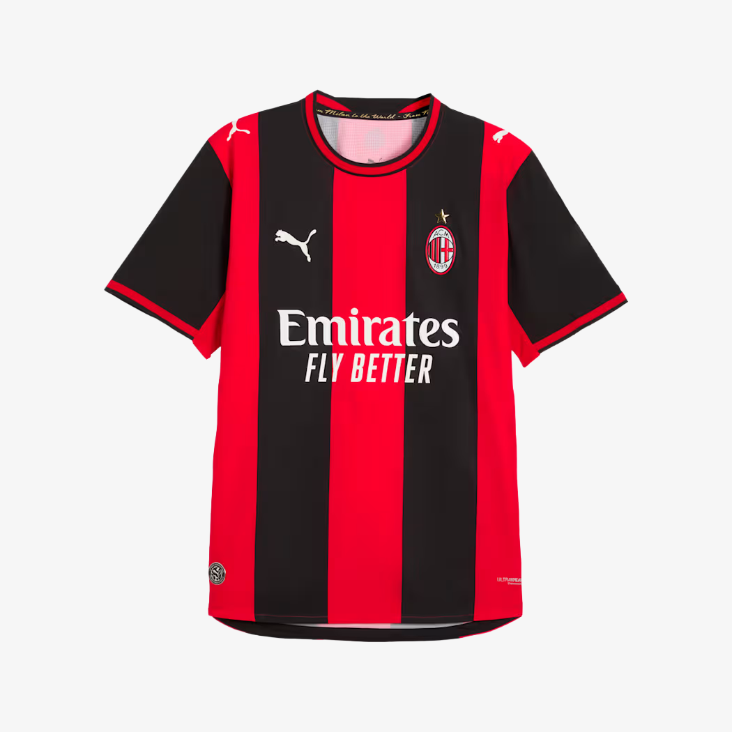 Camiseta Authentic AC Milan Primera Equipación 2026/27 - Hombre