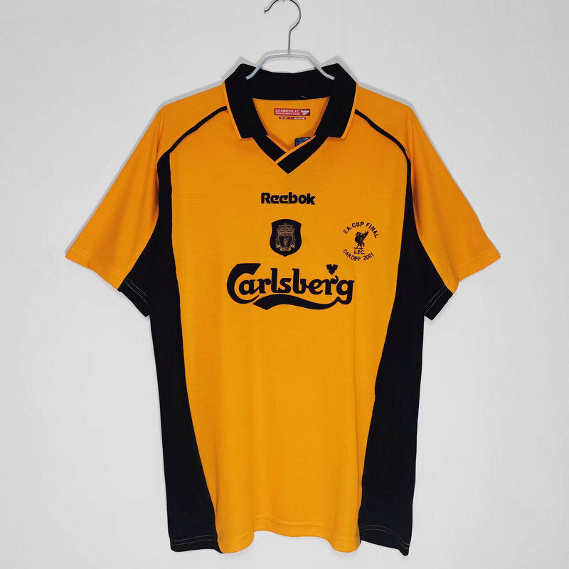 Camiseta Retro Liverpool FC Segunda Equipación 2000/01 - Hombre