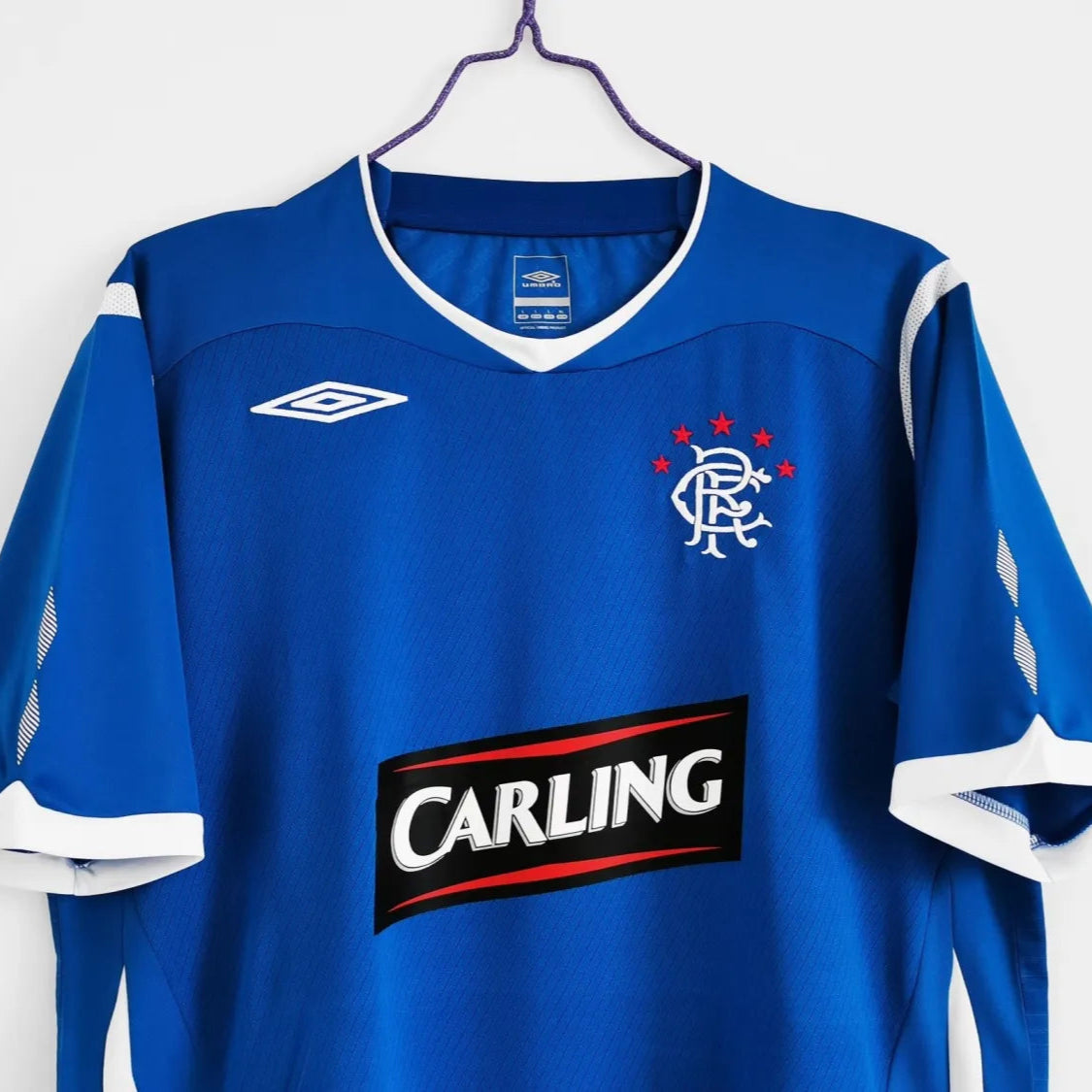 Camiseta Retro Rangers FC Primera Equipación 2008/09 – Hombre