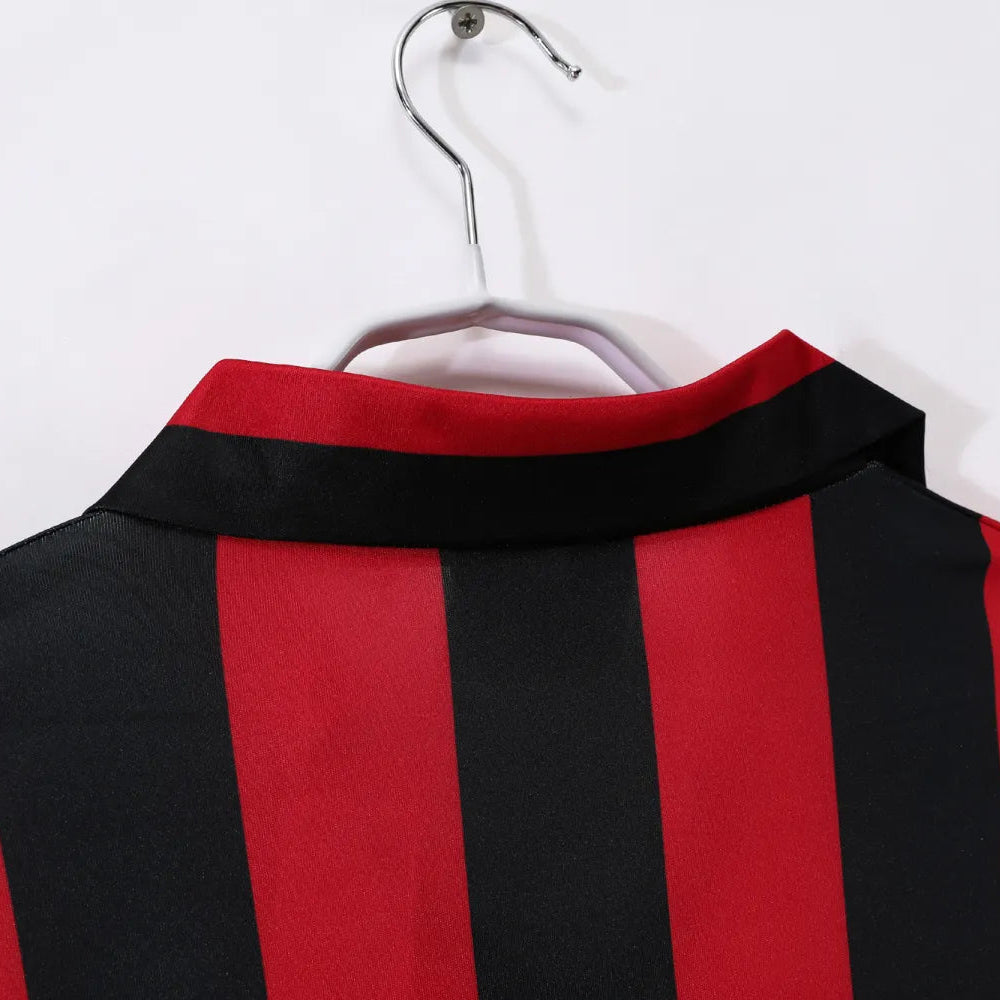 AC Milan 1988/89 Home Retro Shirt - Long Sleeve 