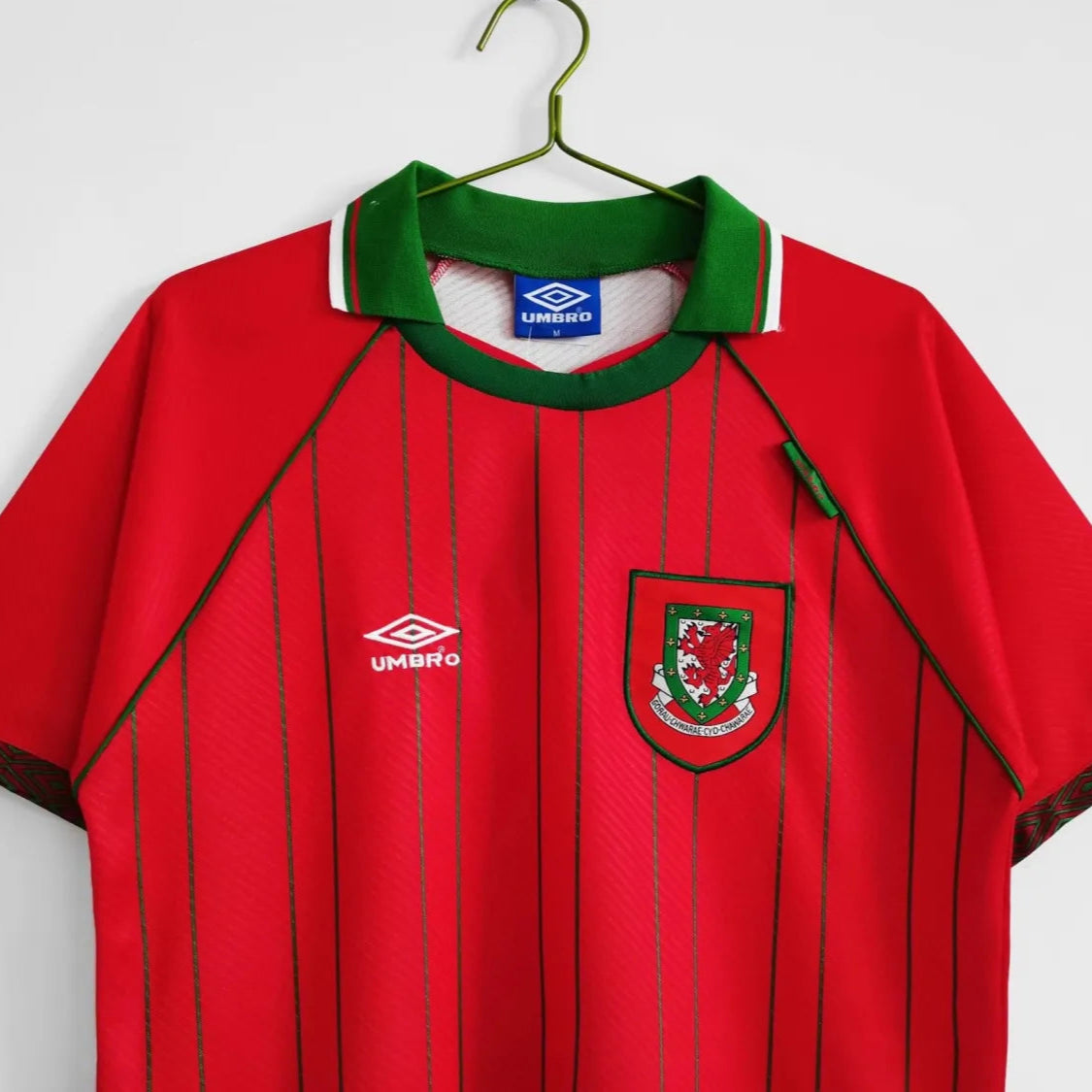 Camiseta Retro Gales Primera Equipación 1994/96 – Hombre