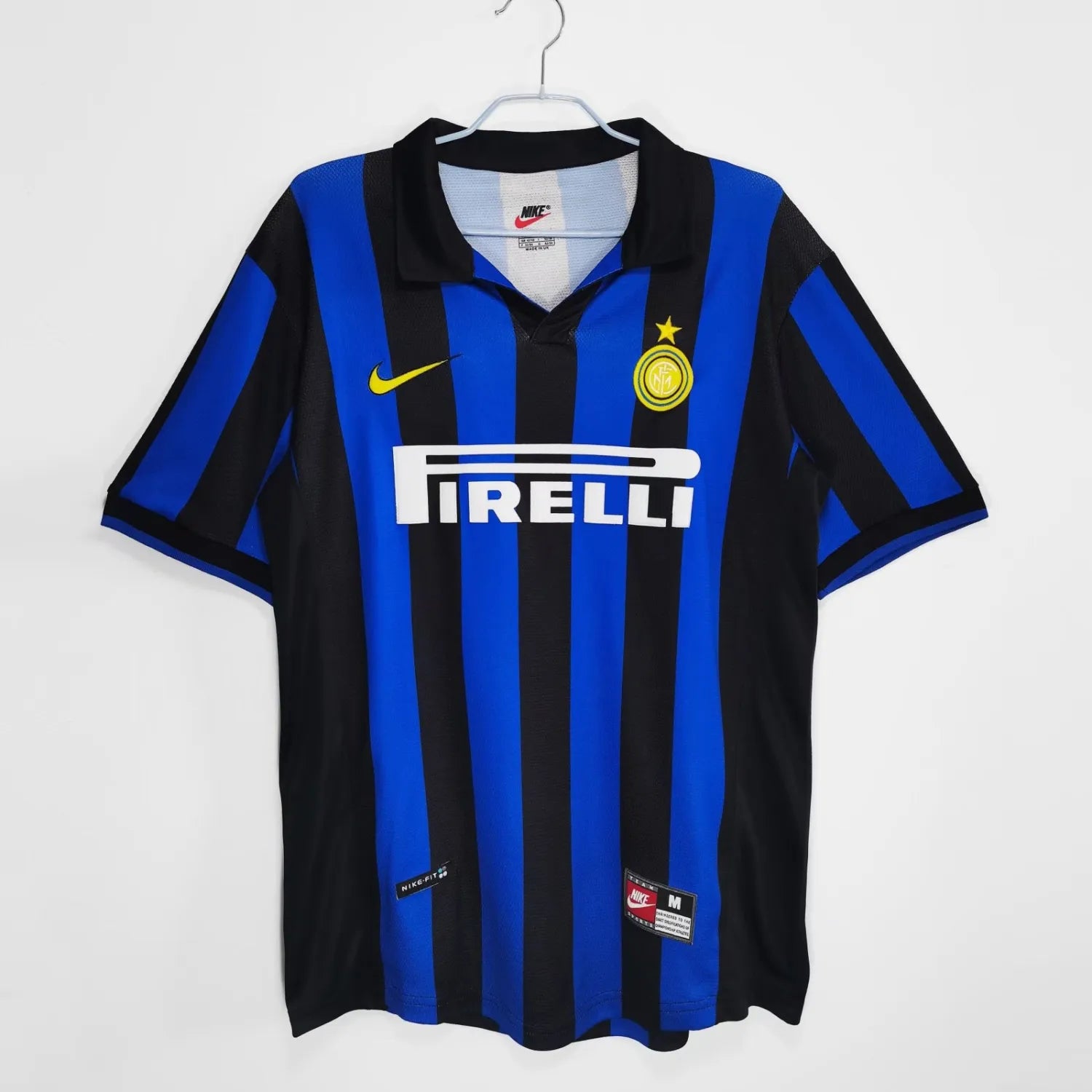 Maillot rétro domicile Inter Milan 1998/99 - Homme
