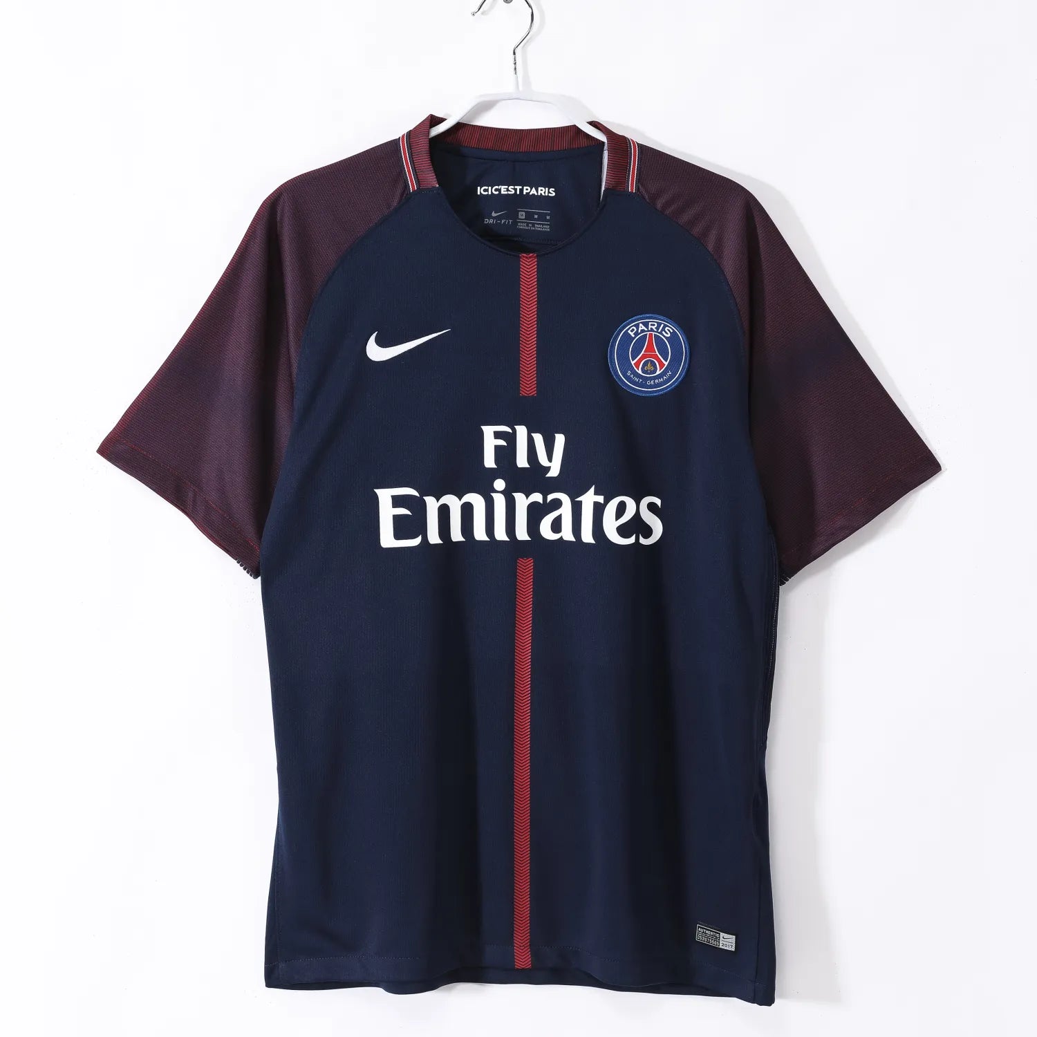 Camiseta Retro Paris Saint-Germain Primera Equipación 2017/18 - Hombre