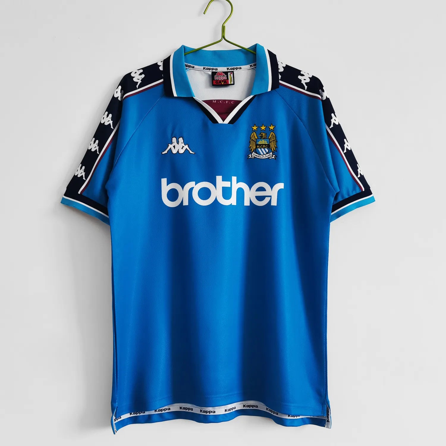 Manchester City Home Retro Shirt 1997/99 - Men's
