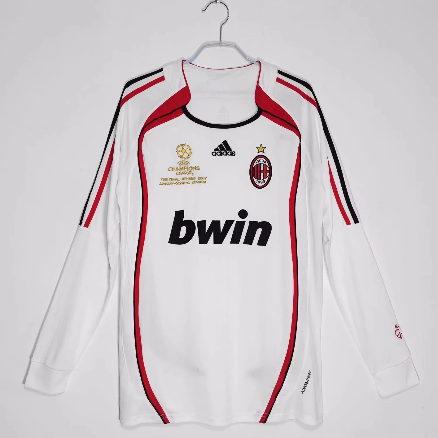 AC Milan 2006/07 Away Retro Shirt - Long Sleeve