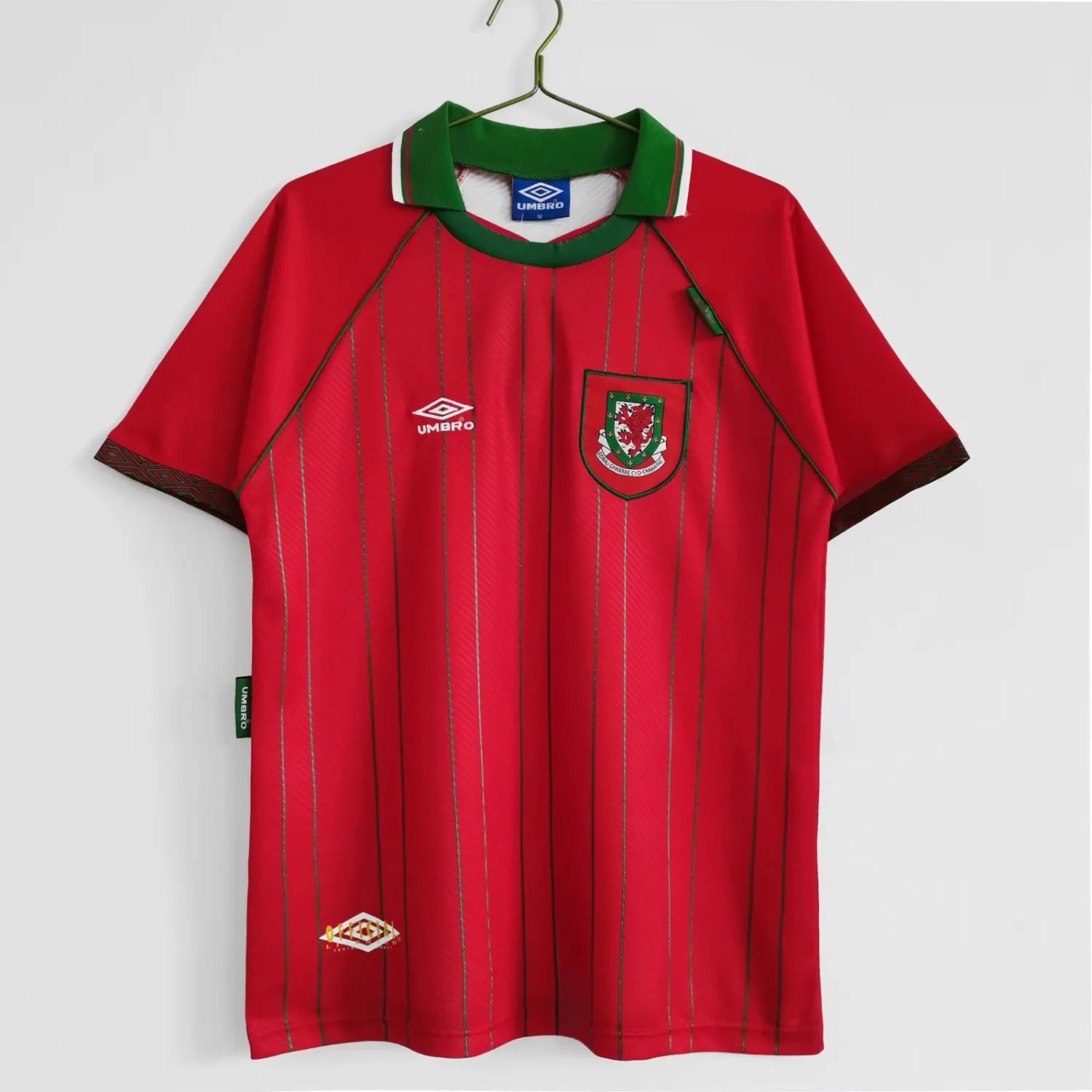 Camiseta Retro Gales Primera Equipación 1994/96 – Hombre