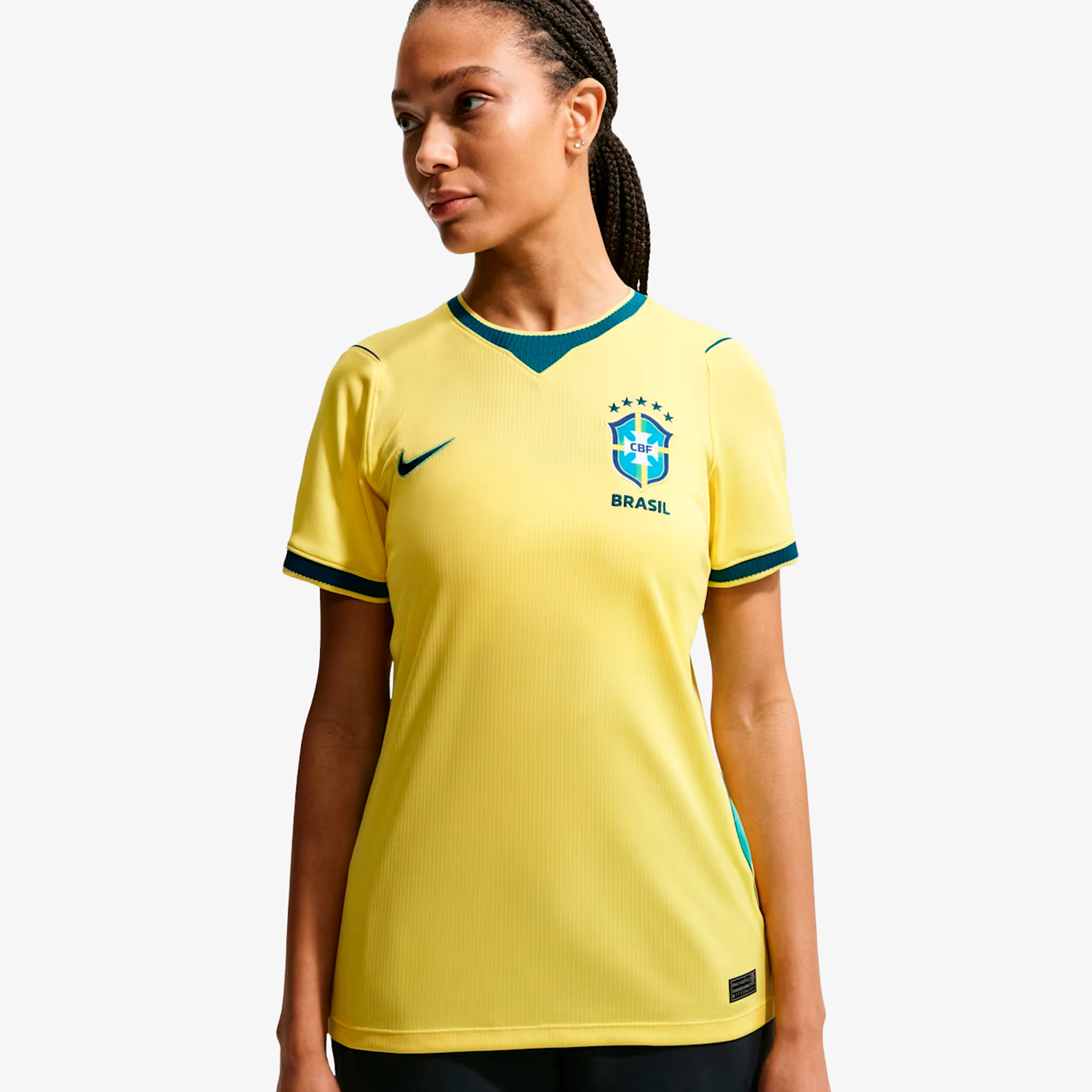 Camiseta Brasil Primera Equipación 2026 - Mujer