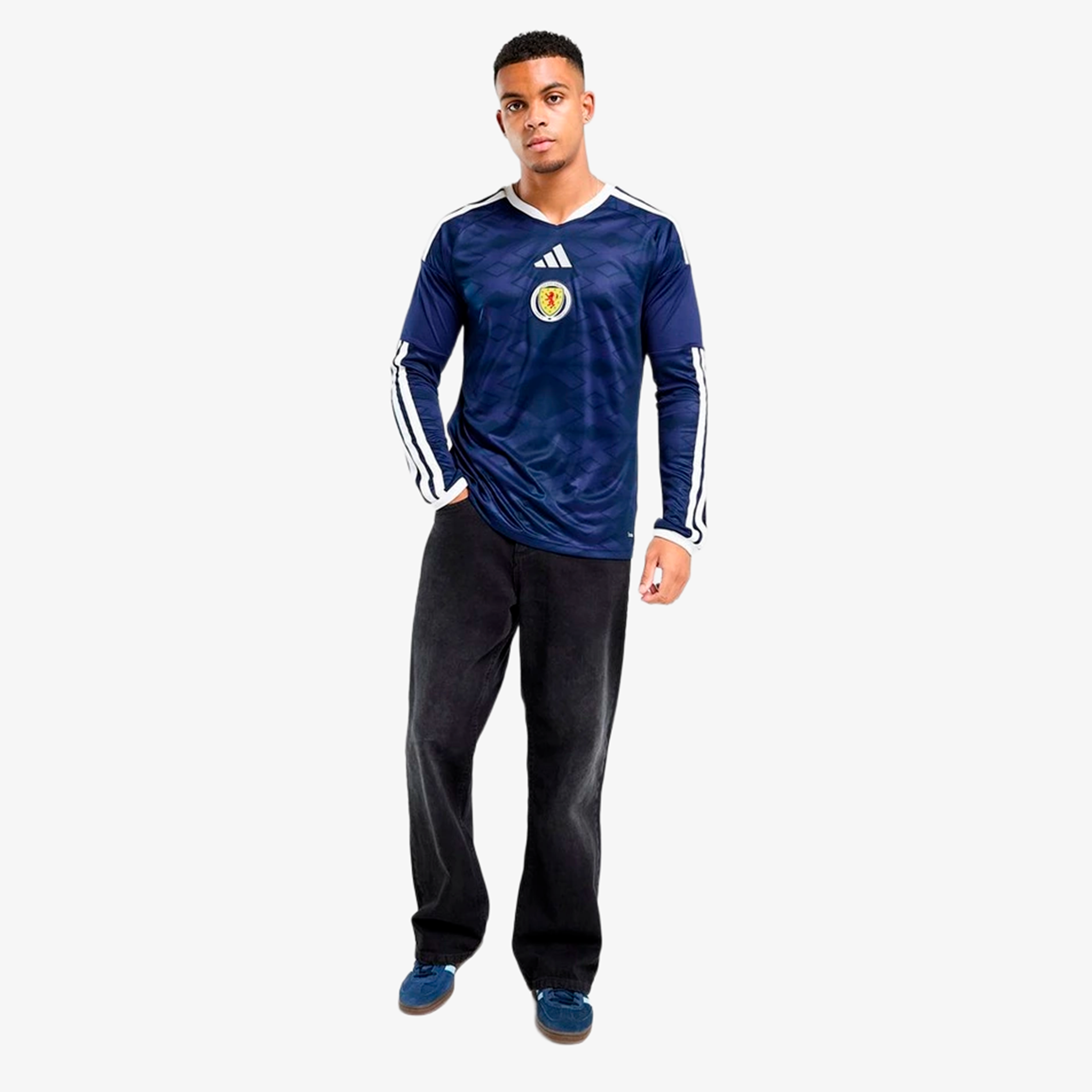Camiseta Escocia Primera Equipación 2025/26 - Manga Larga