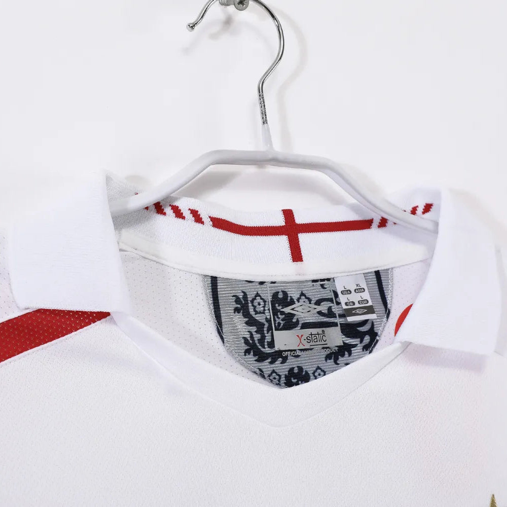 England Home Retro Shirt 2006 - Long Sleeve