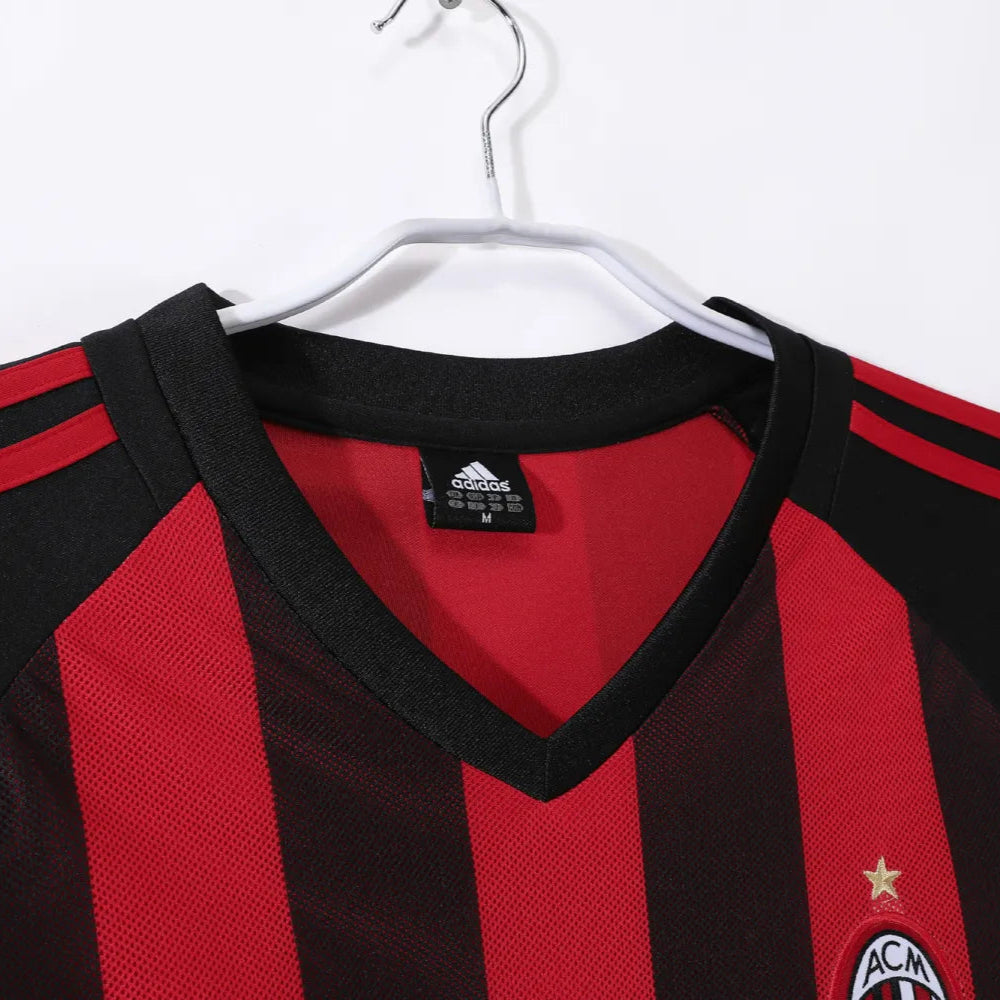 Camiseta Retro AC Milan Primera Equipación 2002/03 - Hombre