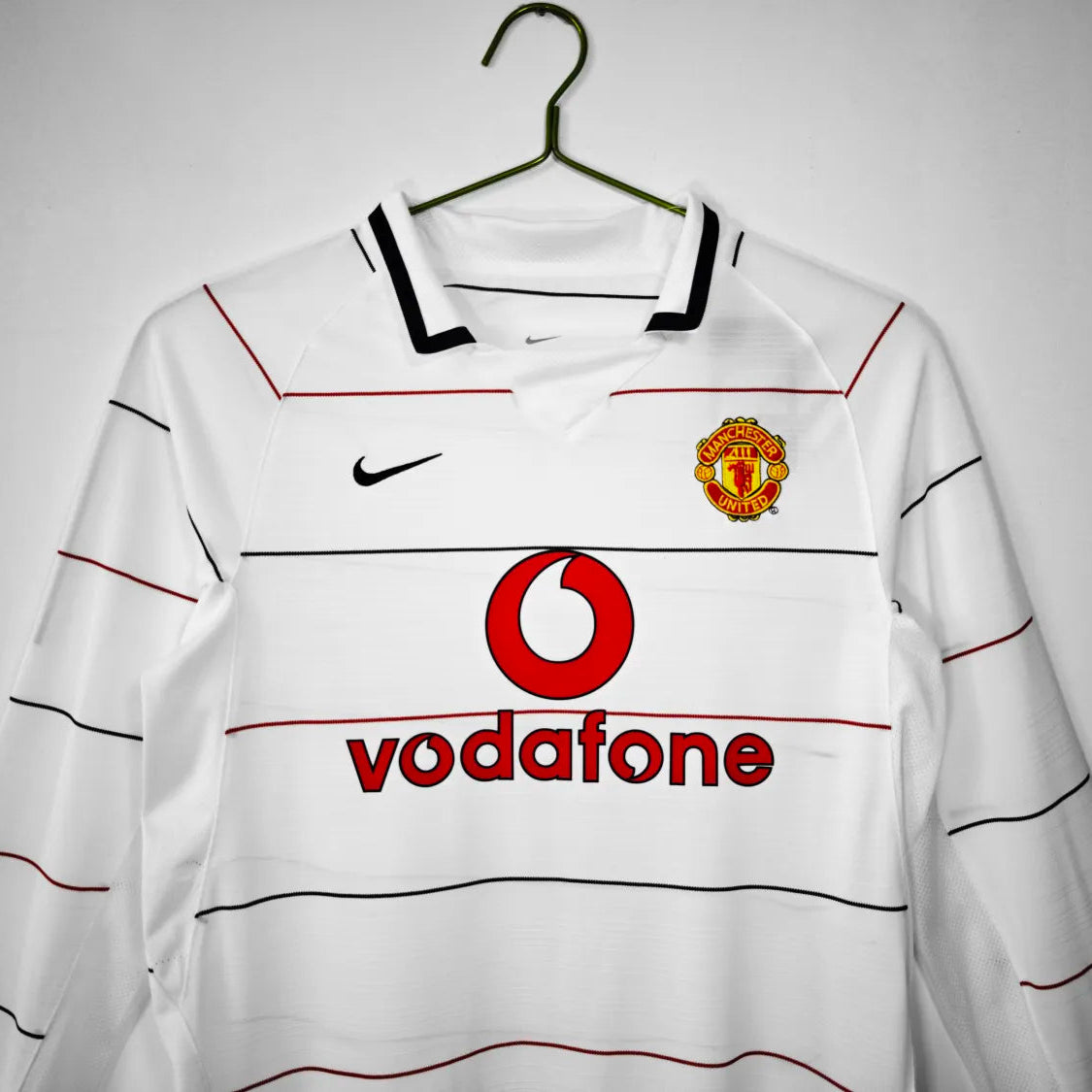 Manchester United Away Retro Shirt 2003/04 - Long Sleeve