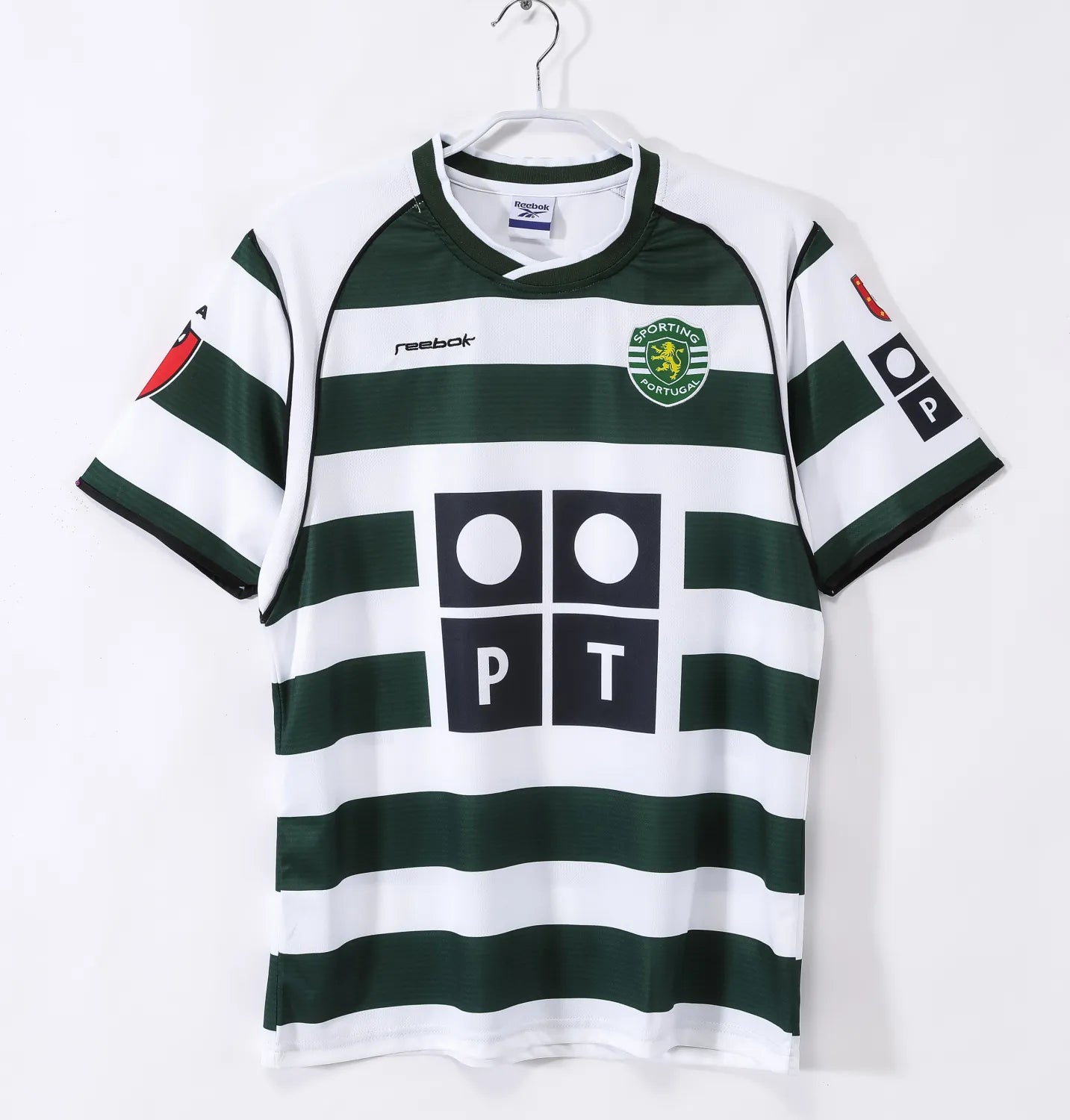 Camiseta Retro Sporting de Lisboa Primera Equipación 2001/03 – Hombre