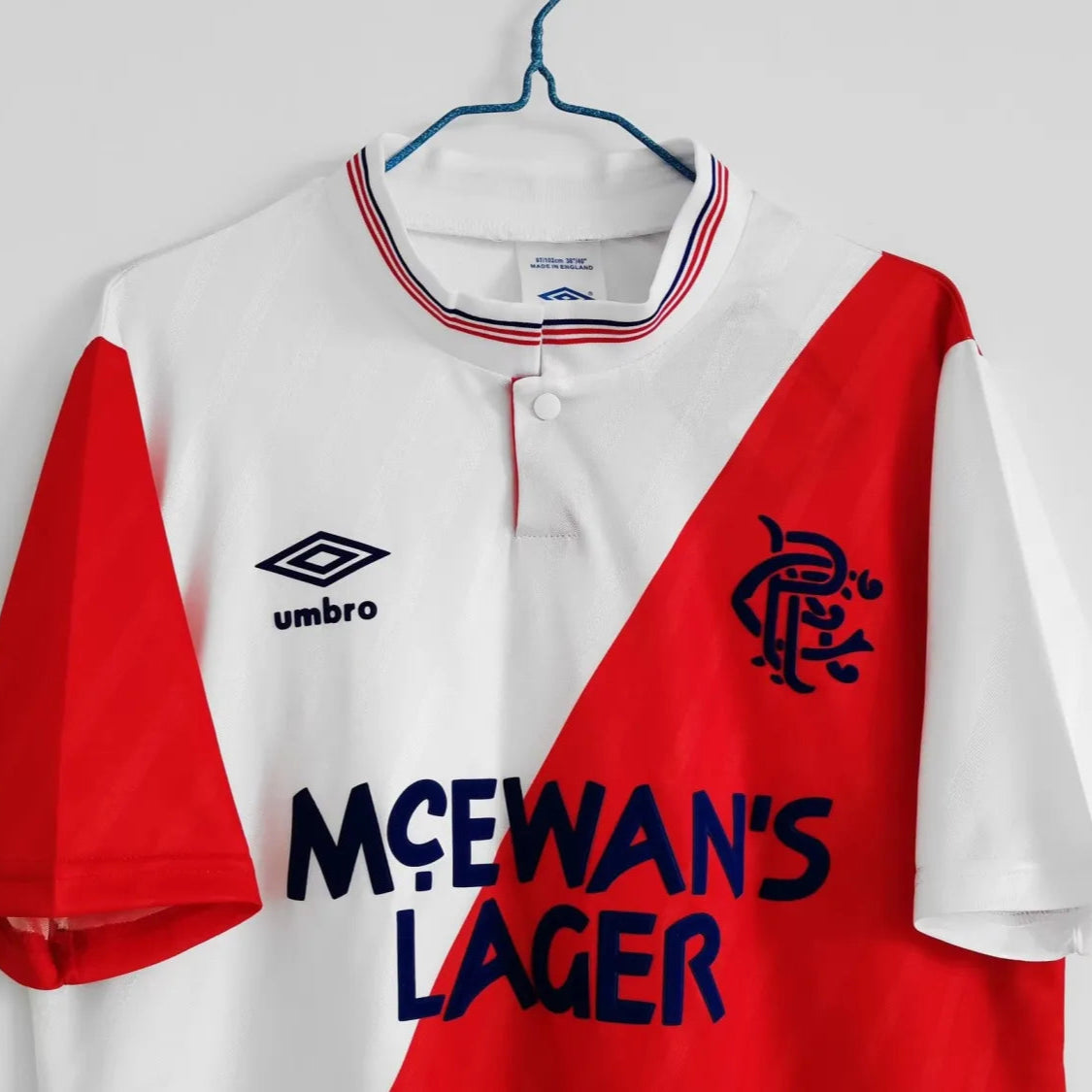 Camiseta Retro Rangers FC Segunda Equipación 1987/88 – Hombre