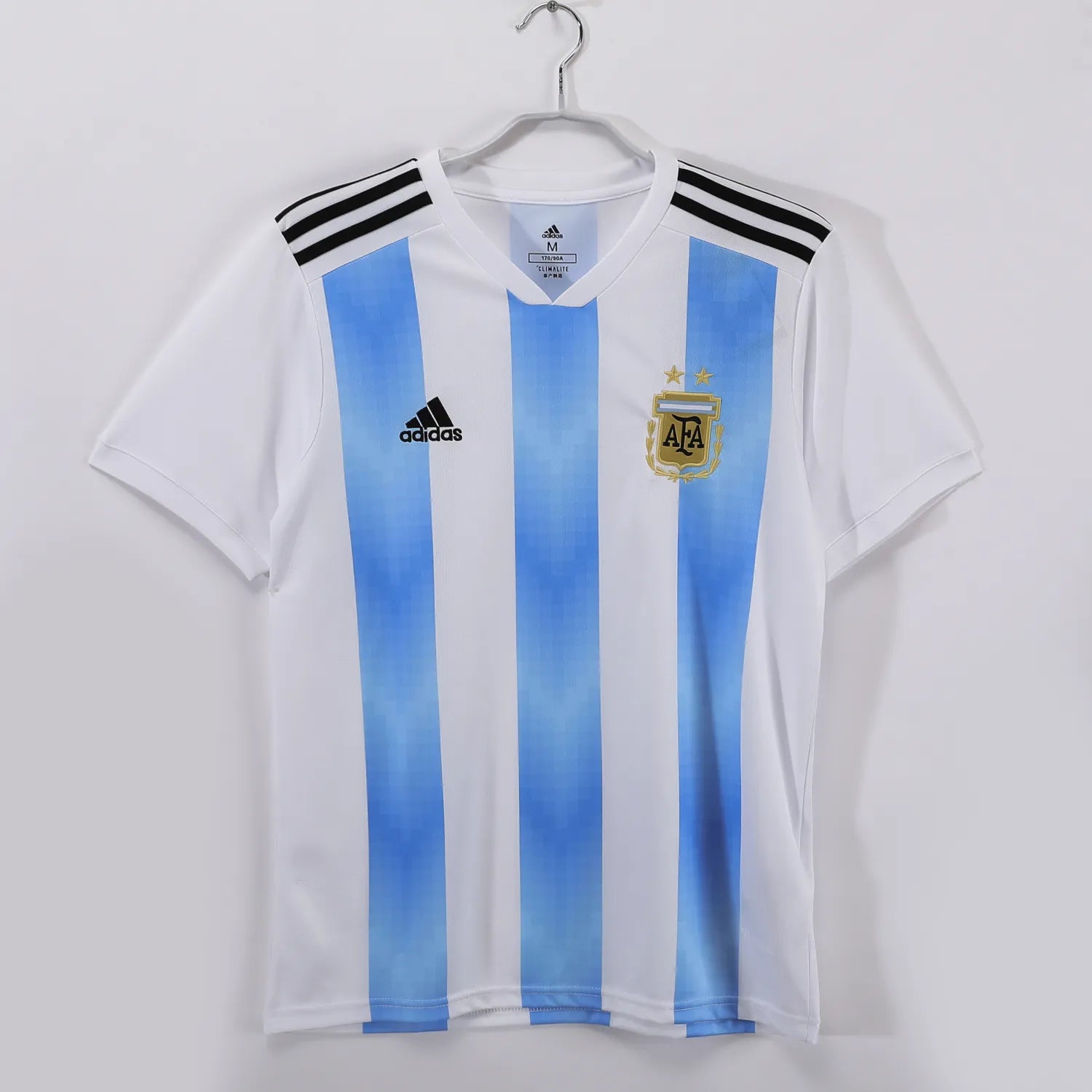 Argentina Home Retro Shirt 2018 - Men