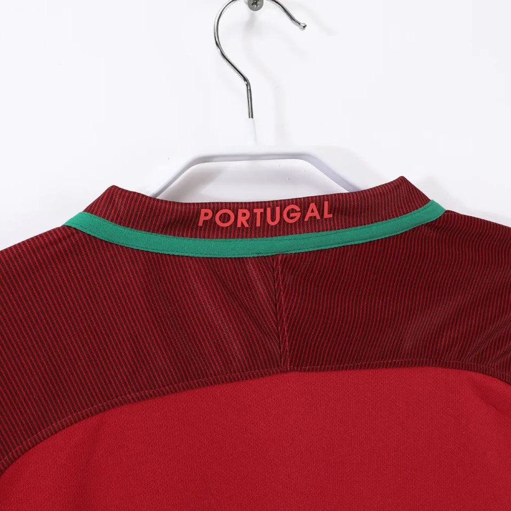 Portugal Home Retro Shirt 2016 – Men