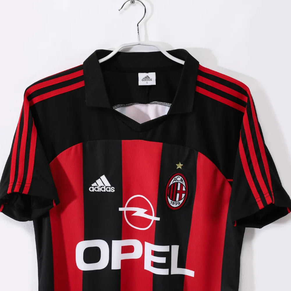 AC Milan 2000/02 Home Retro Shirt - Men