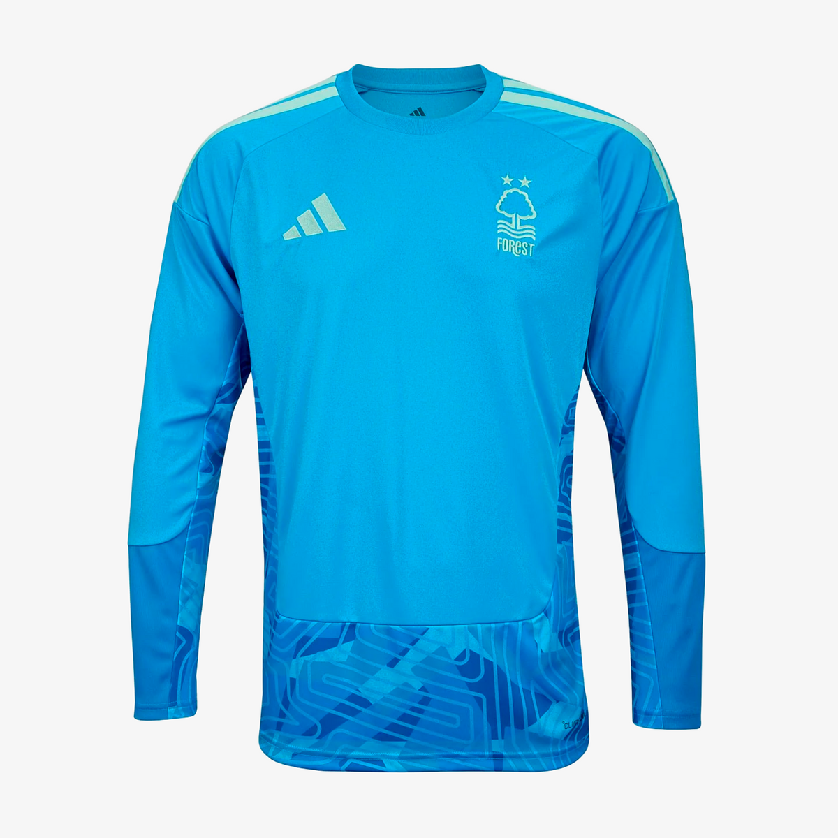 Nottingham Forest Blaues Torwarttrikot 2026/27 – Langarm